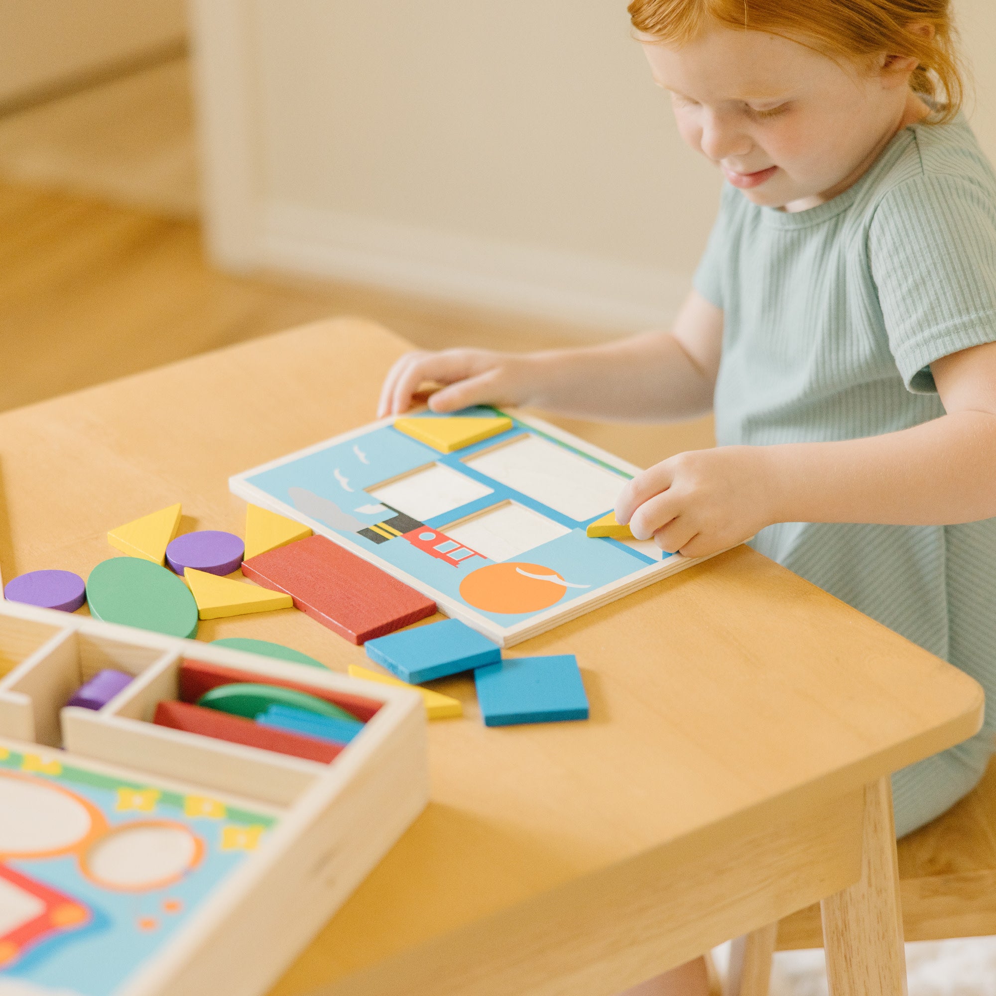 Melissa & Doug Beginner Pattern Blocks - Image 5