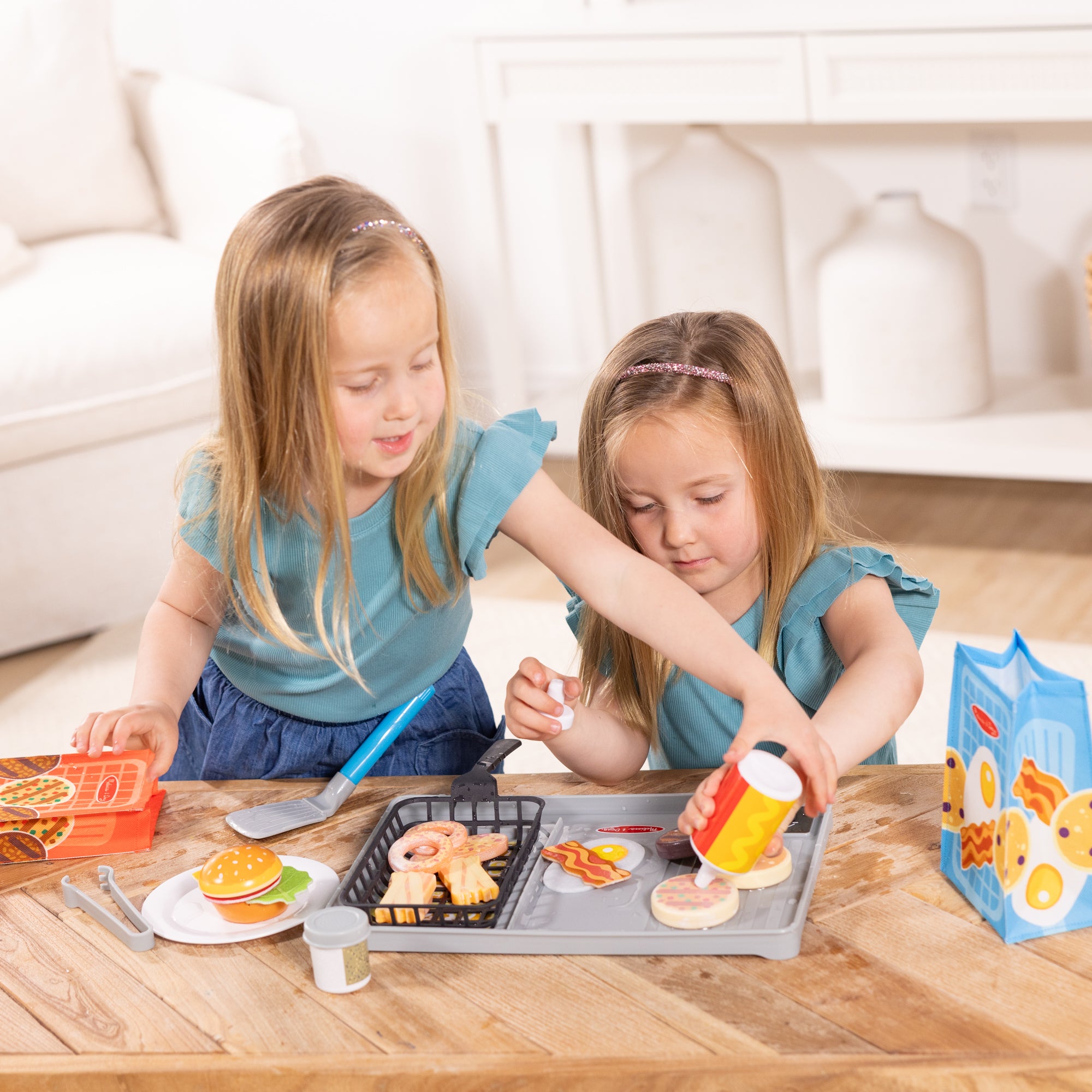 Melissa & Doug Flip & Fry Grill Play Set with Color Changing Water WOW! - Image 2
