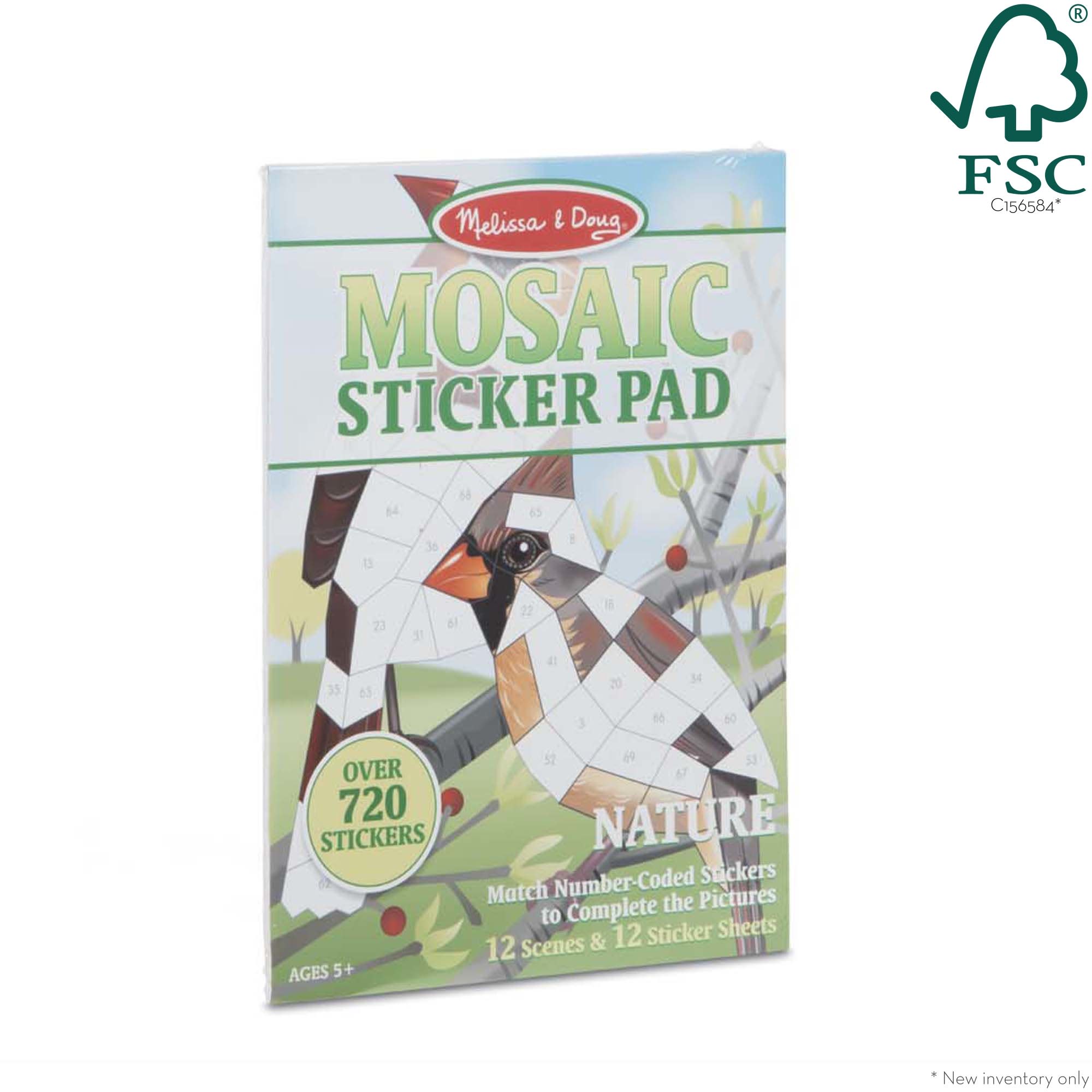 Melissa & Doug Mosaic Sticker Pad - Nature - Image 4