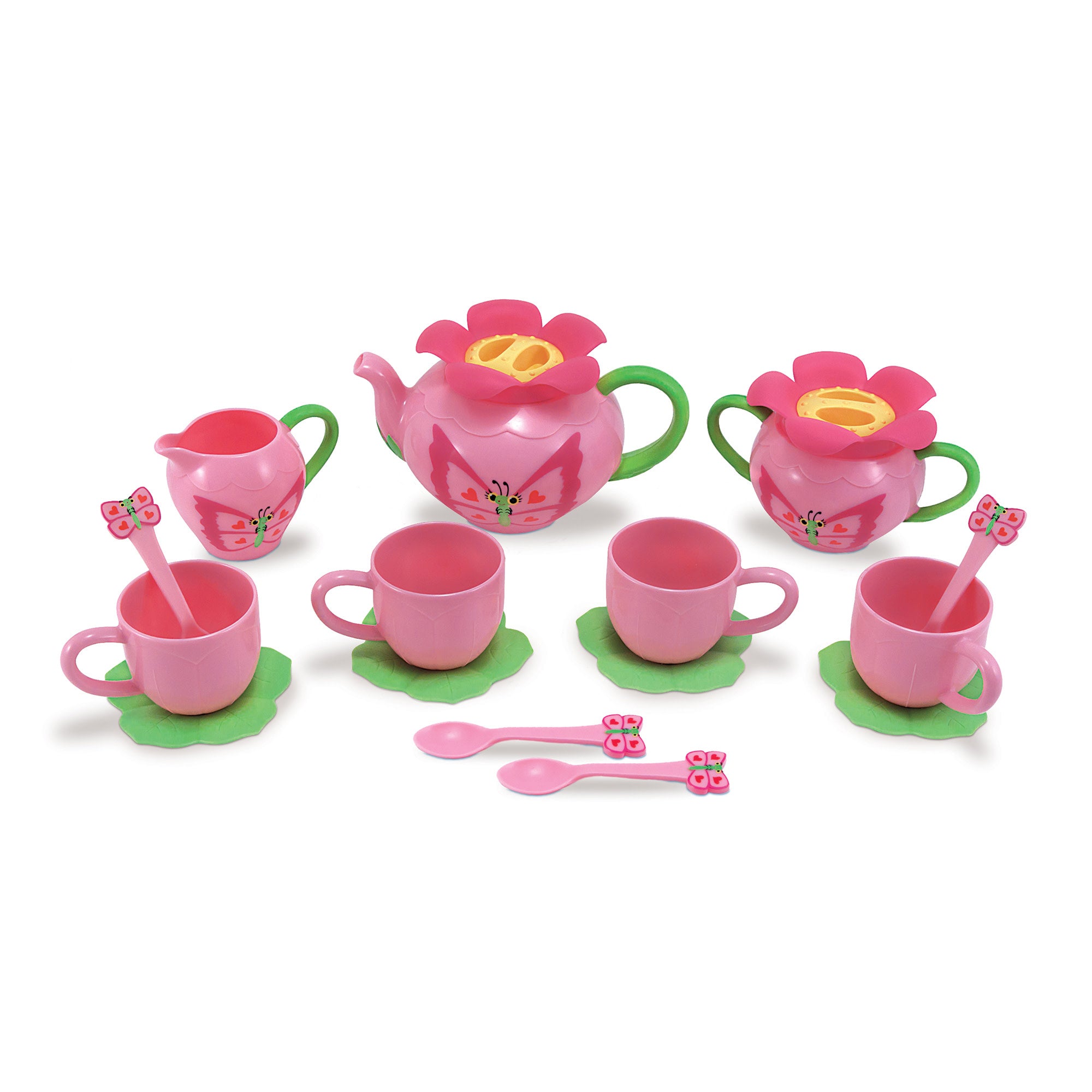 Melissa & Doug Butterfly Tea Set - Image 4