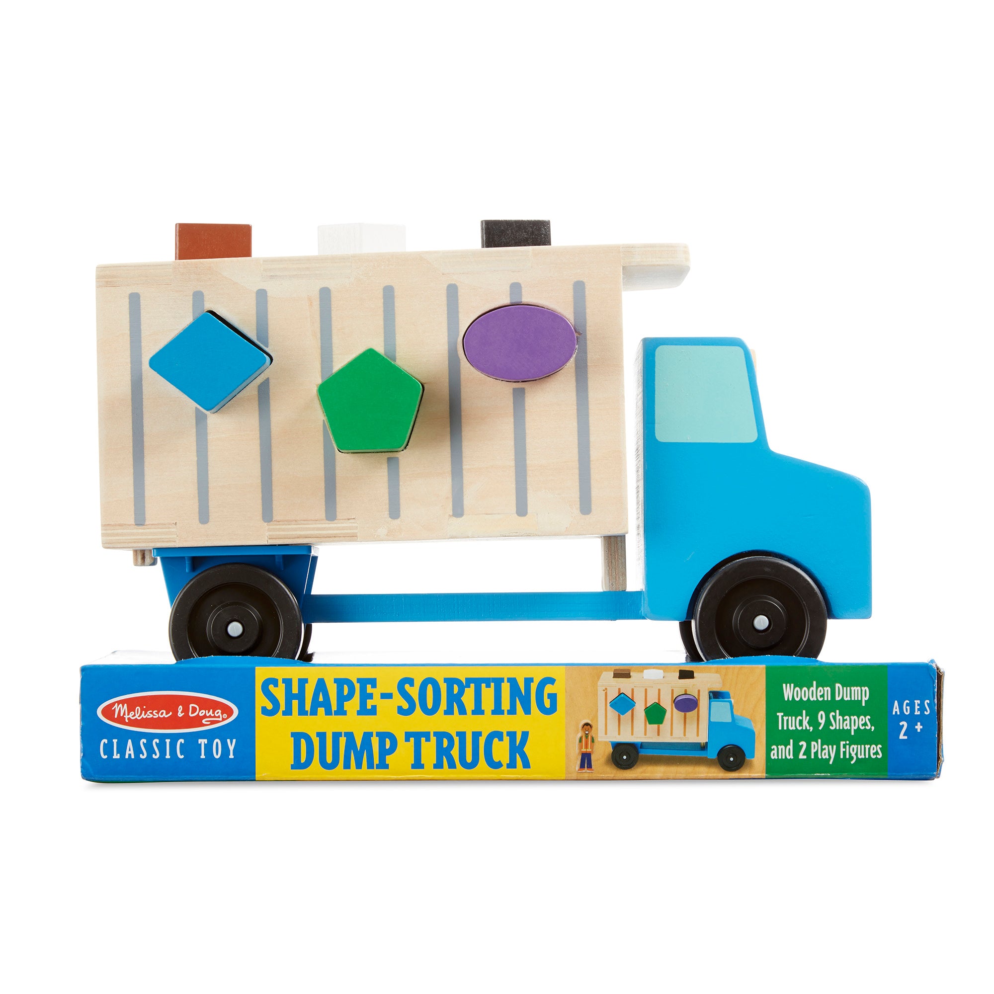 Melissa & Doug Shape-Sorting Dump Truck - Image 3
