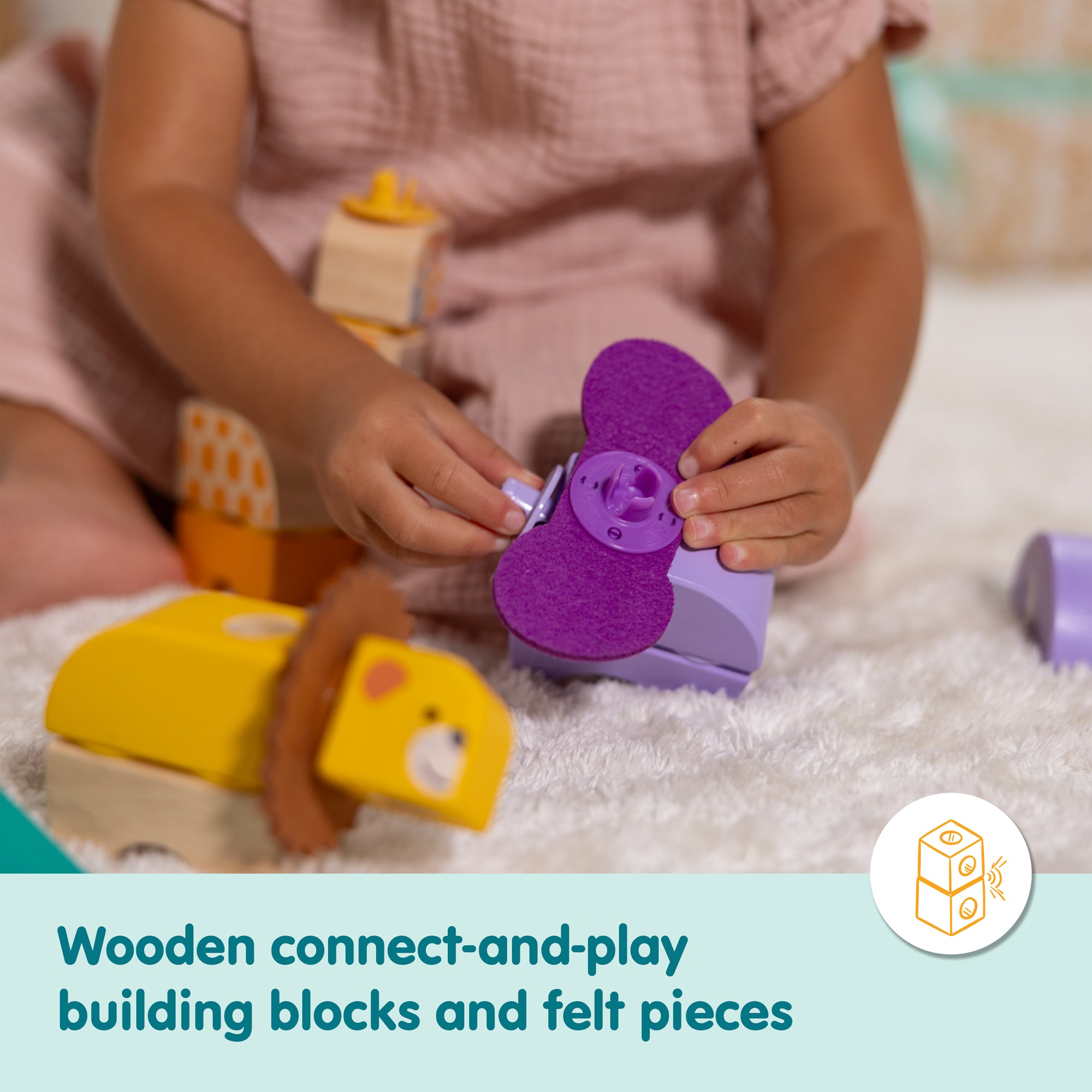 Melissa & Doug Blockables? Safari Play Set - Image 7