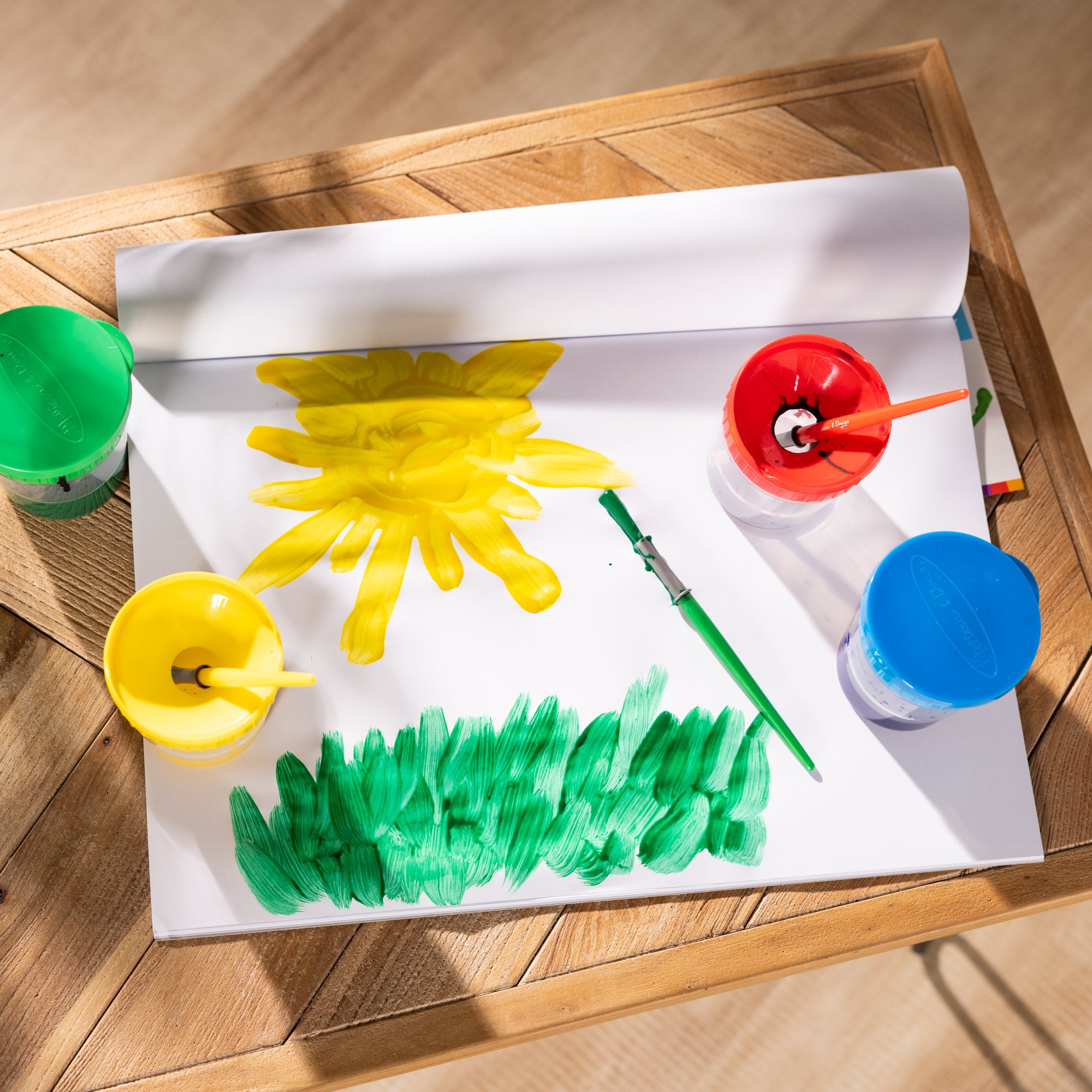 Melissa & Doug Finger Paint Paper Pad 2-Pack - Image 9