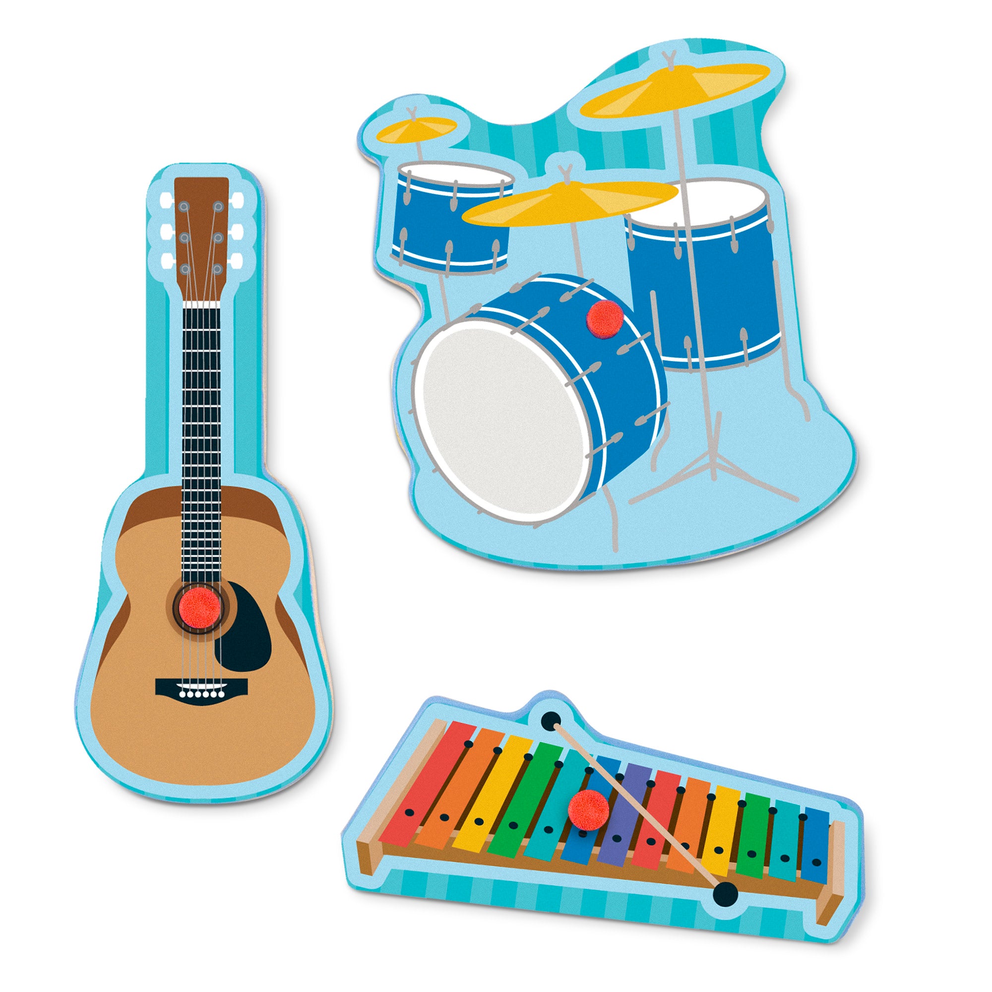Melissa & Doug Musical Instruments Sound Puzzle - 8 Pieces - Image 4
