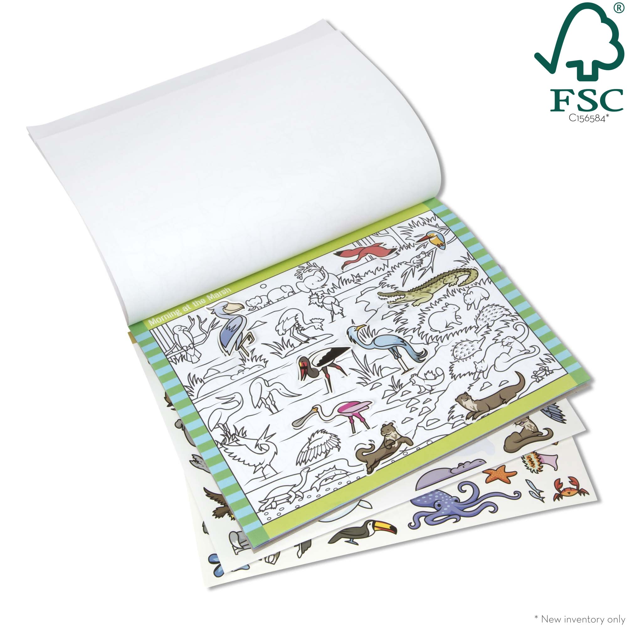 Melissa & Doug Seek & Find Sticker Pad ?C Animals - Image 8