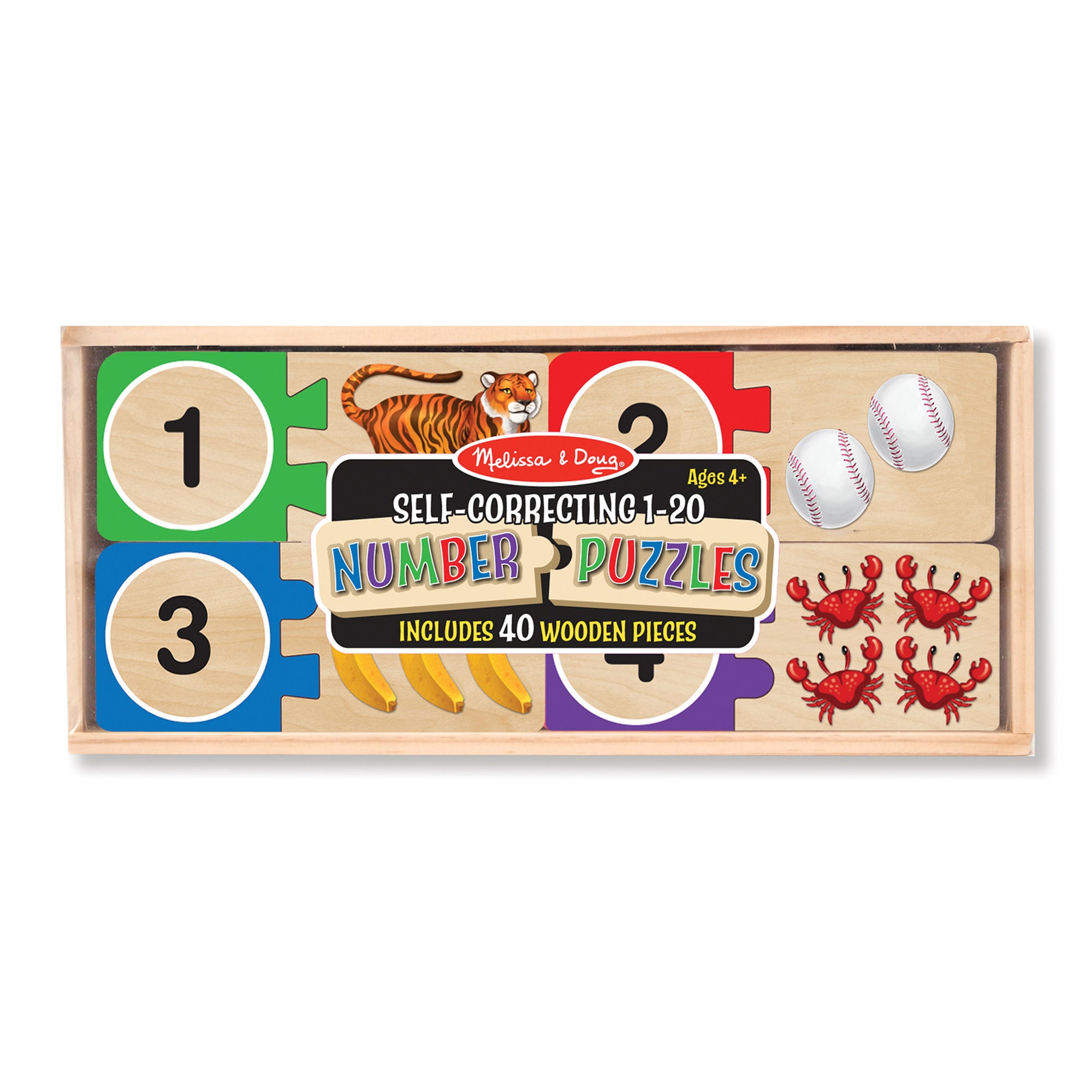 Melissa & Doug Self-Correcting Number Puzzles - Image 3