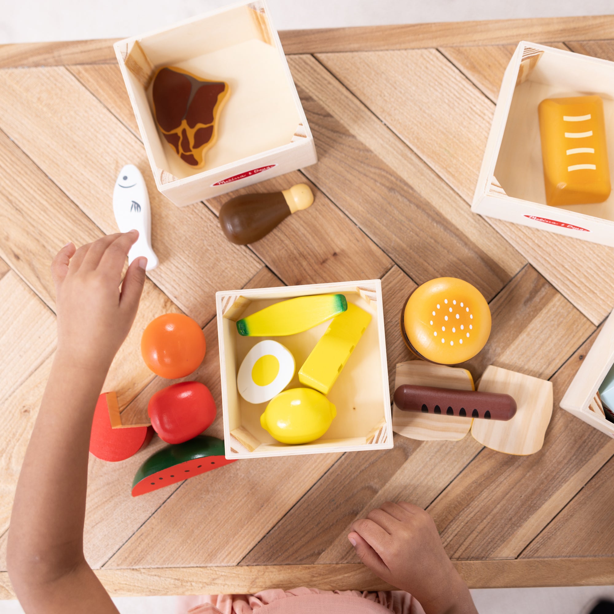 Melissa & Doug Food Groups - Wooden Play Food - Image 8