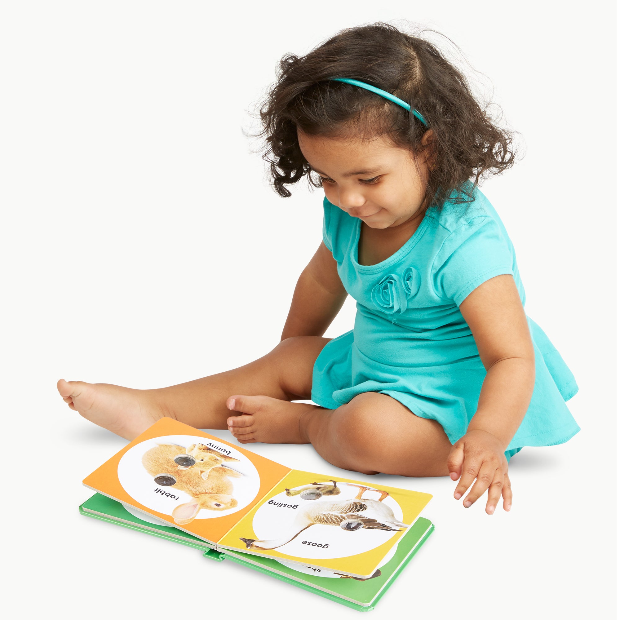 Melissa & Doug Poke-a-Dot: Farm Animal Families Board Book - Image 10