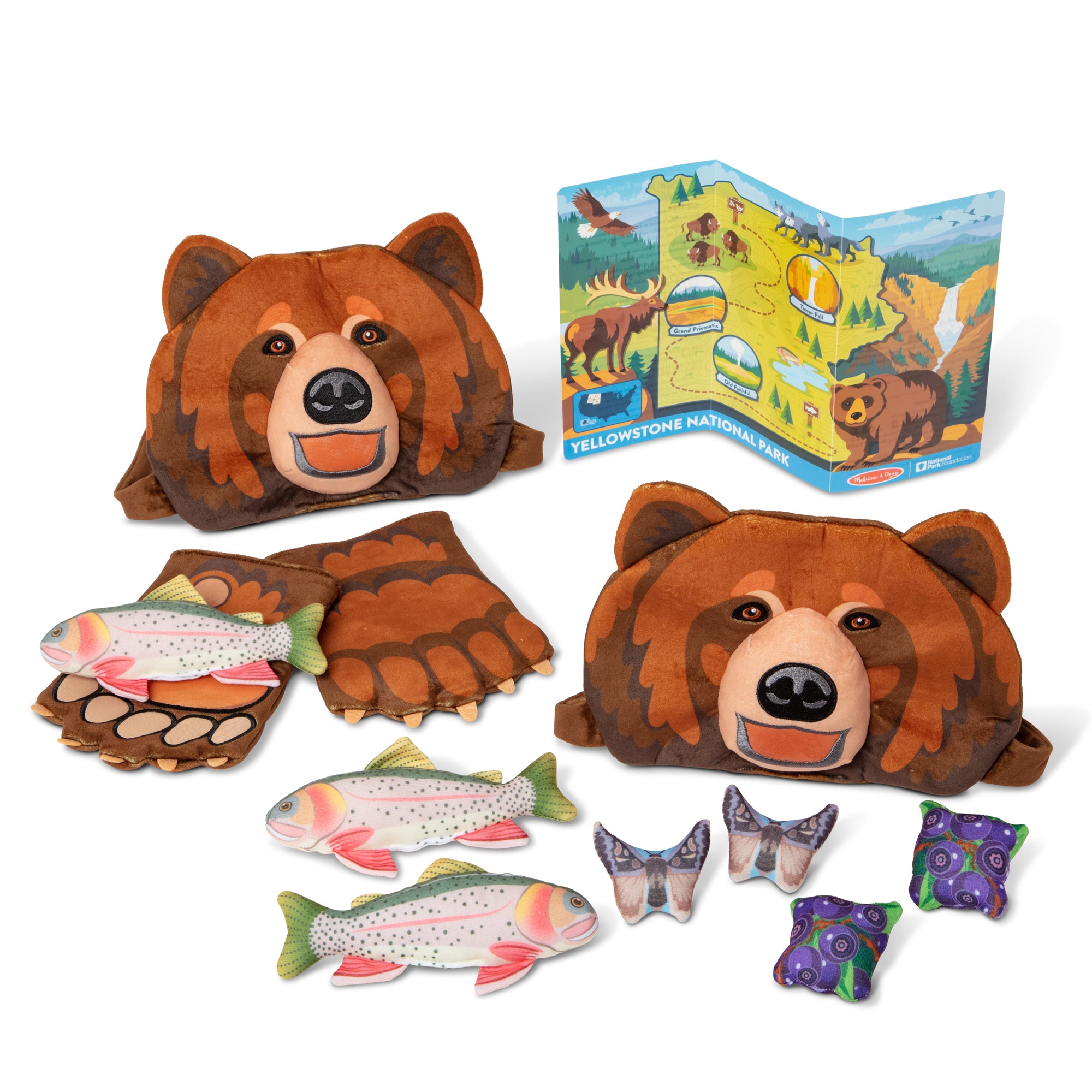 Melissa & Doug Yellowstone National Park Grizzly Bear Games
