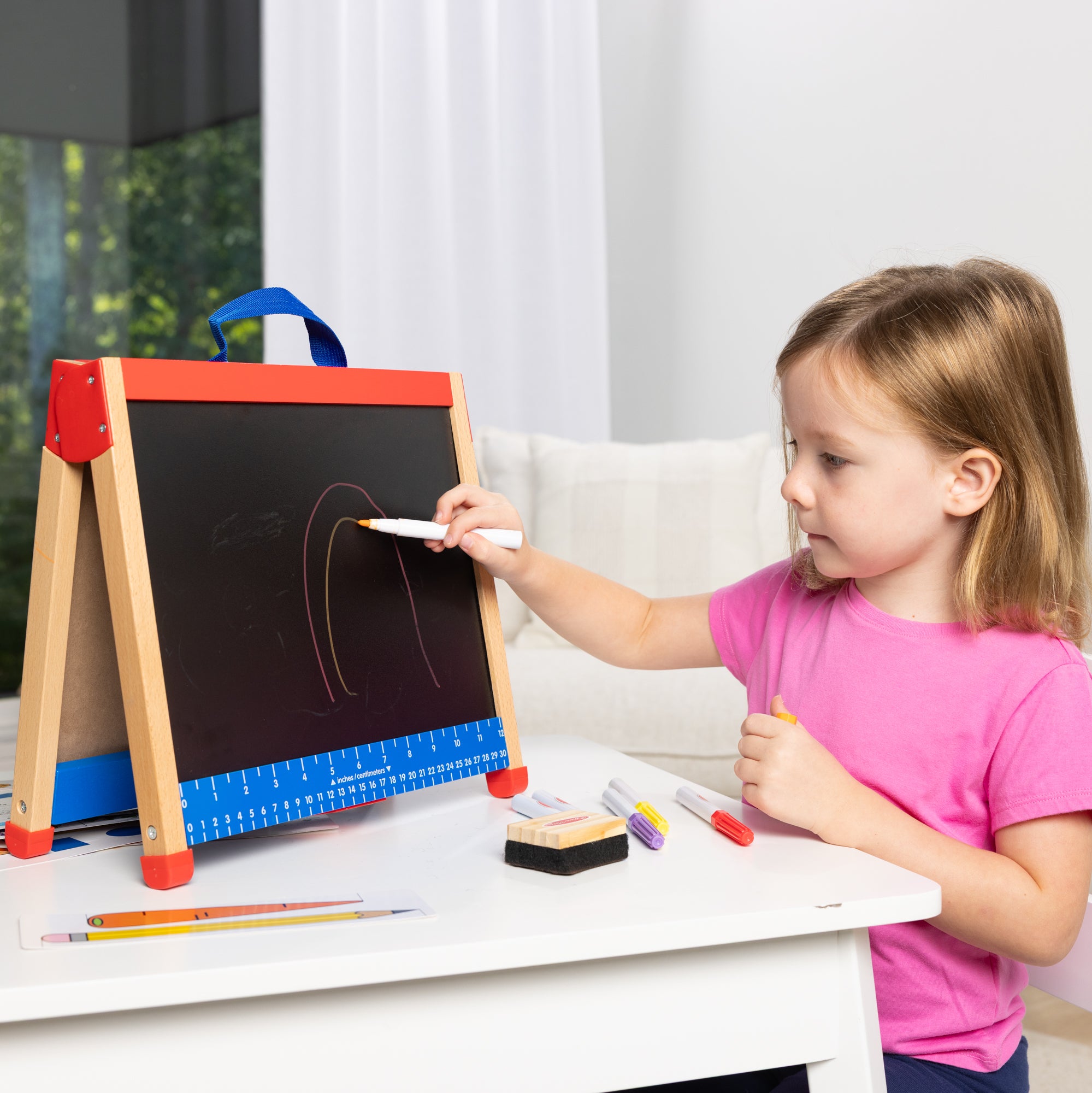 Melissa & Doug Take-Along Activity Easel - Image 7