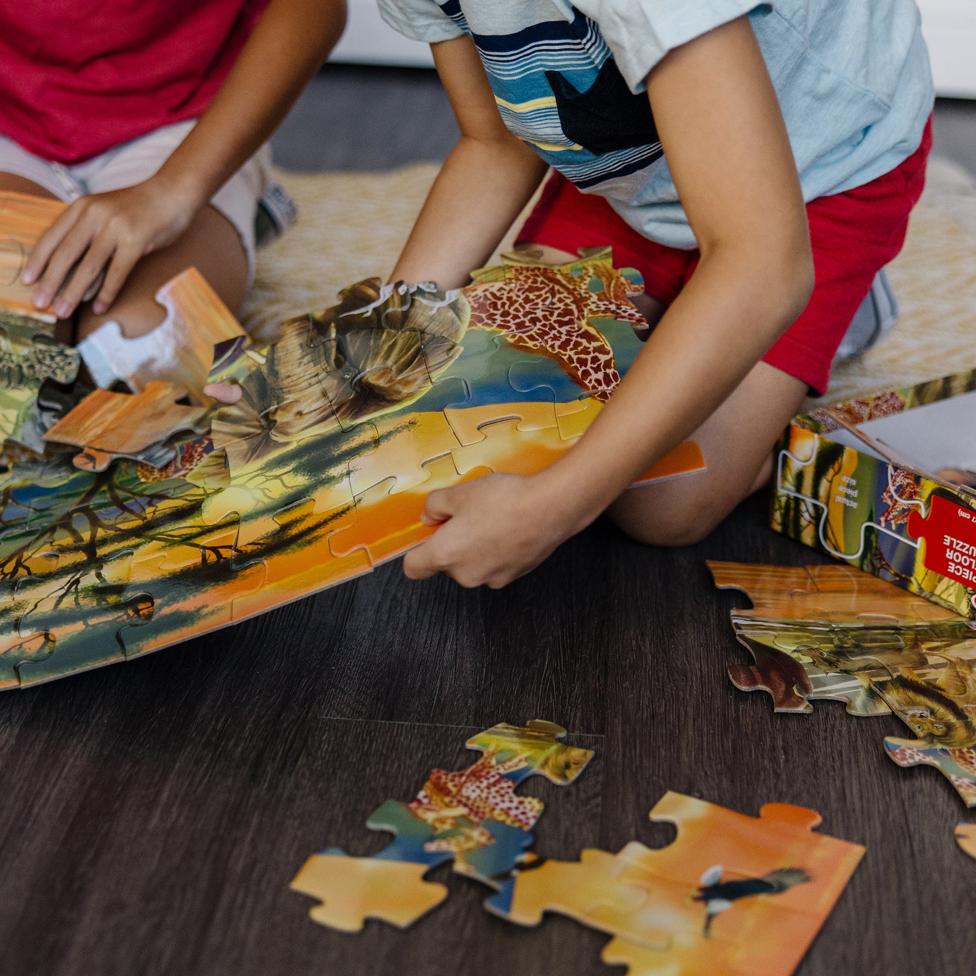 Melissa & Doug Safari Floor Puzzle - 100 Pieces - Image 7