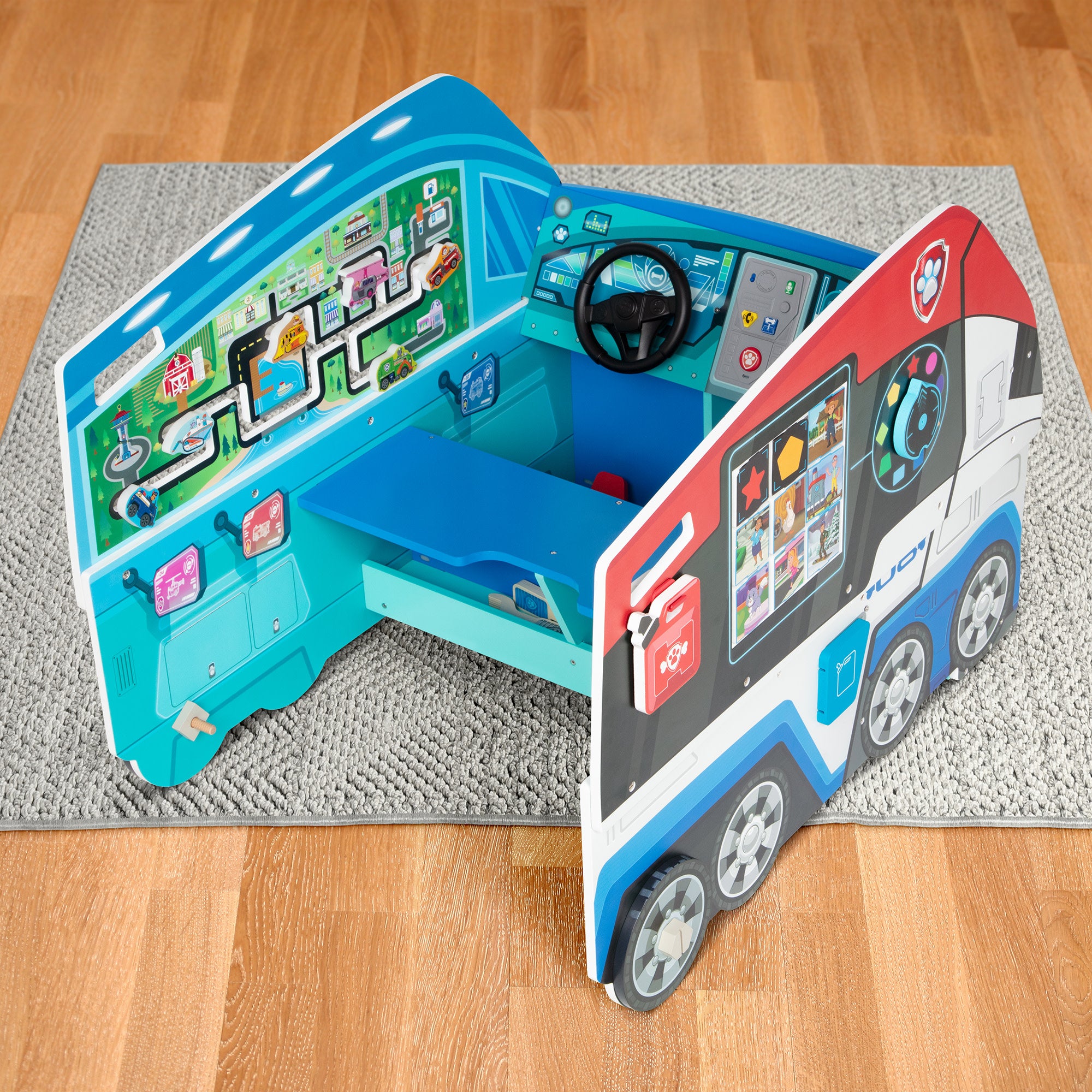 Melissa & Doug PAW Patrol Wooden PAW Patroller Activity Center - Image 8
