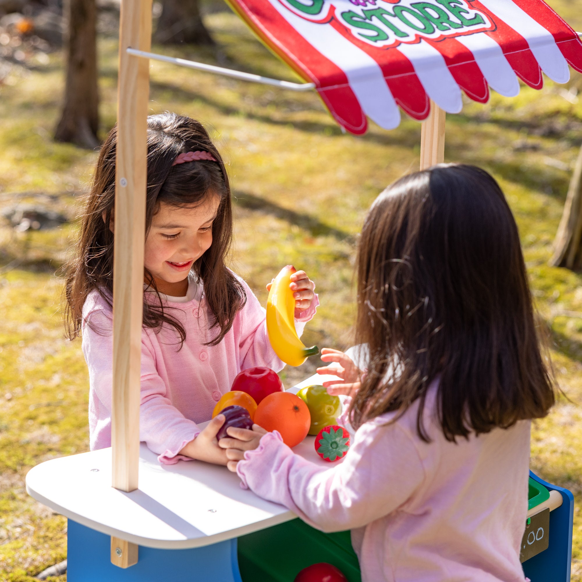 Melissa & Doug Wooden Grocery Store / Lemonade Stand - Image 6