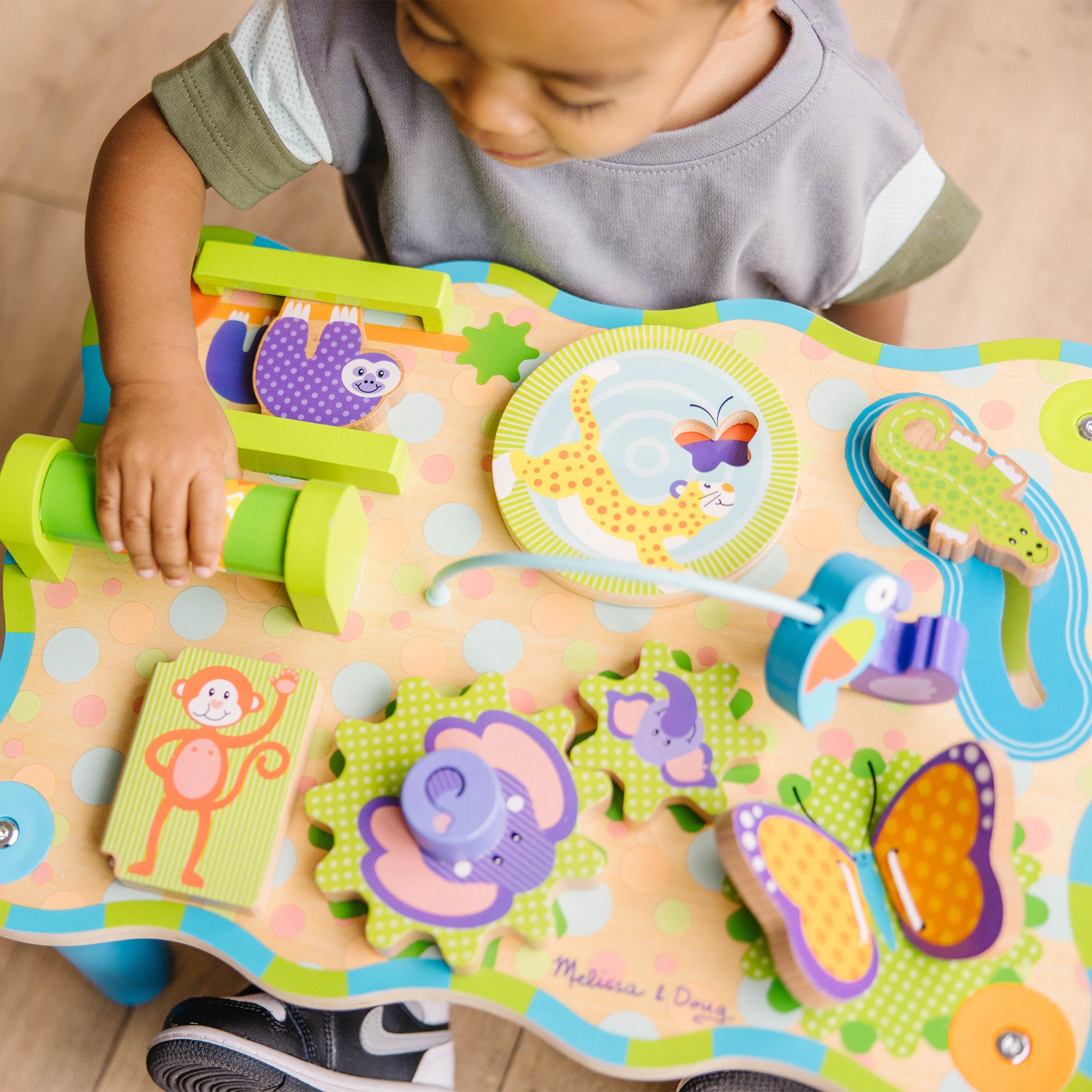 Melissa & Doug First Play Jungle Activity Table - Image 8