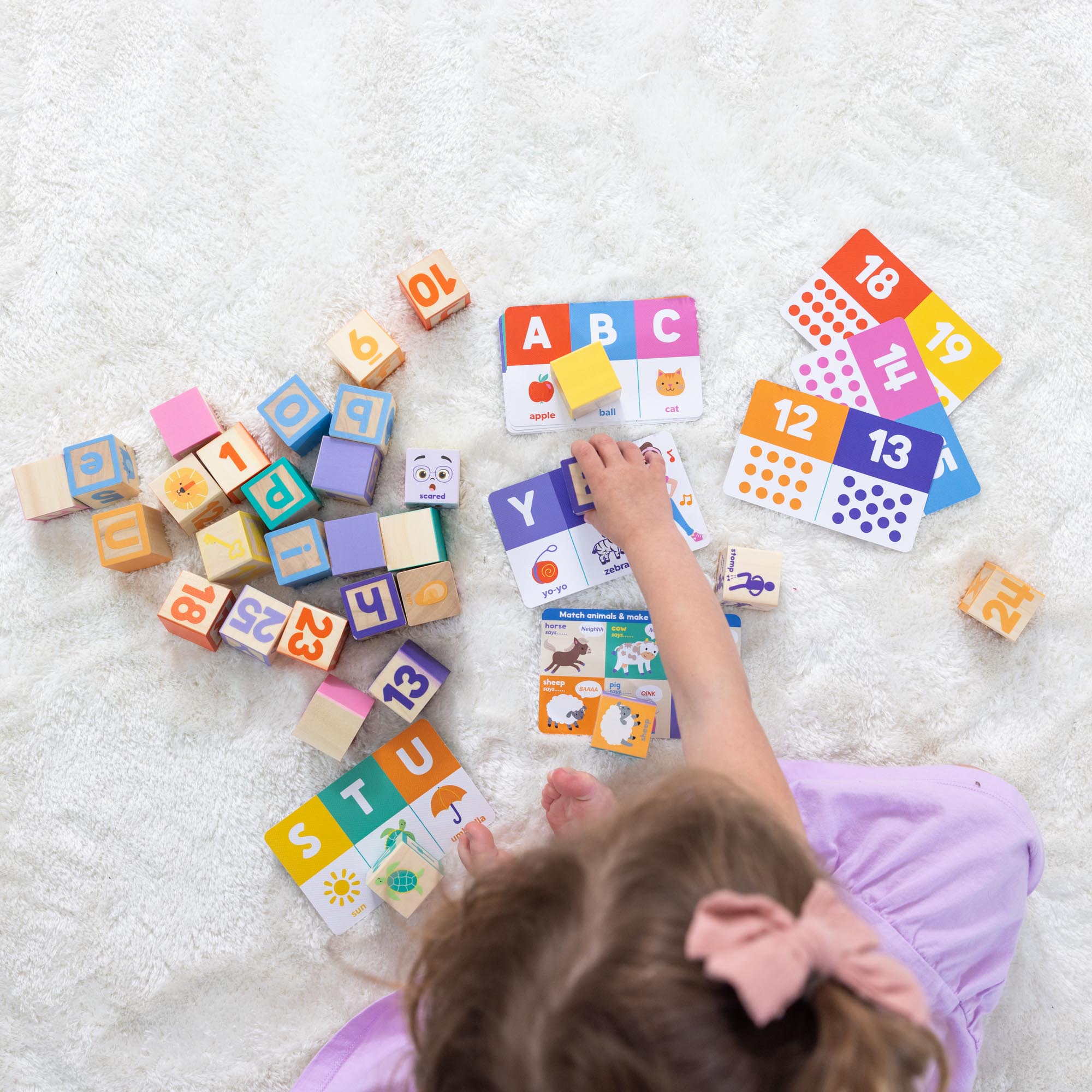 Melissa & Doug Ms. Rachel? Wooden Learning Blocks - Image 8