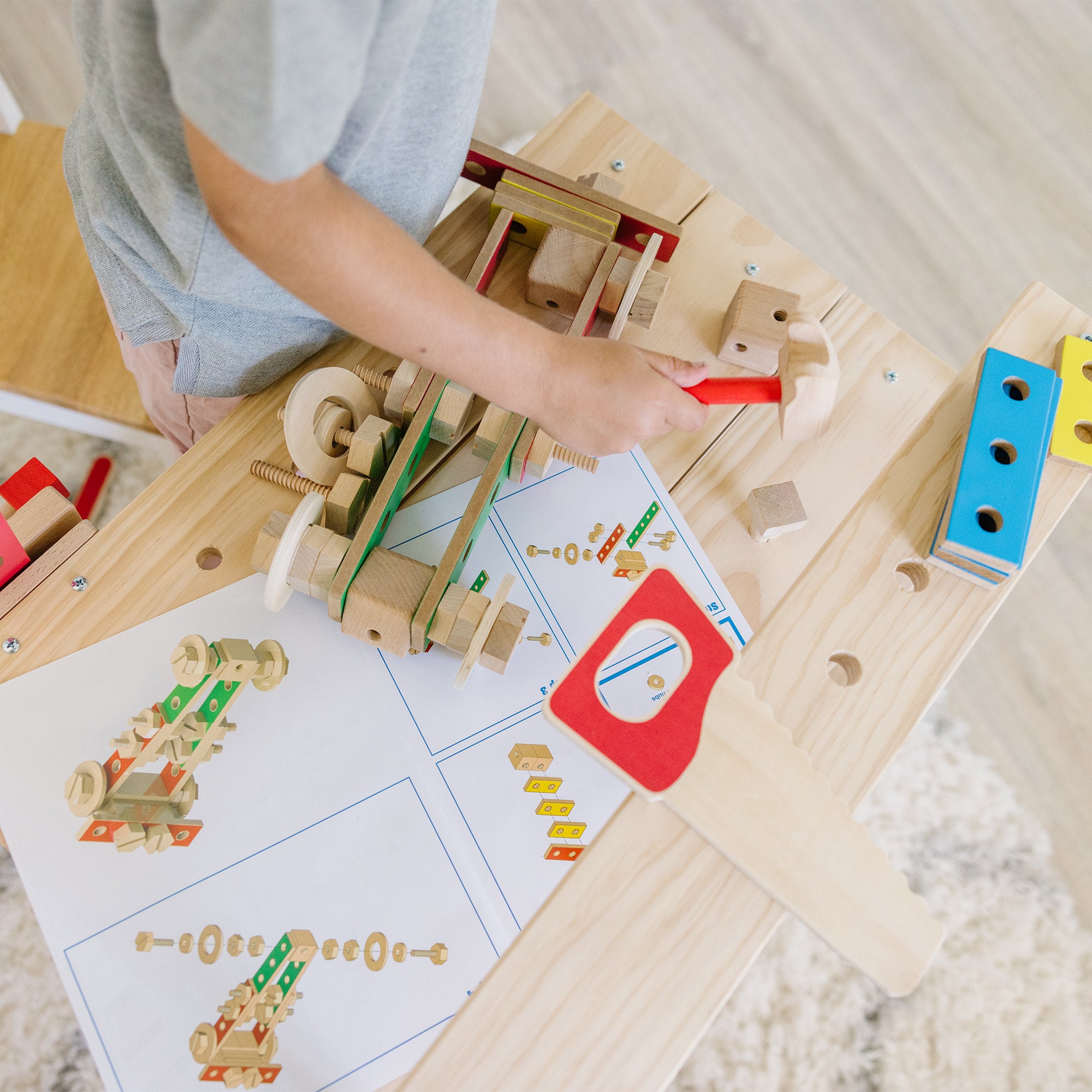 Melissa & Doug Wooden Project Workbench - Image 8