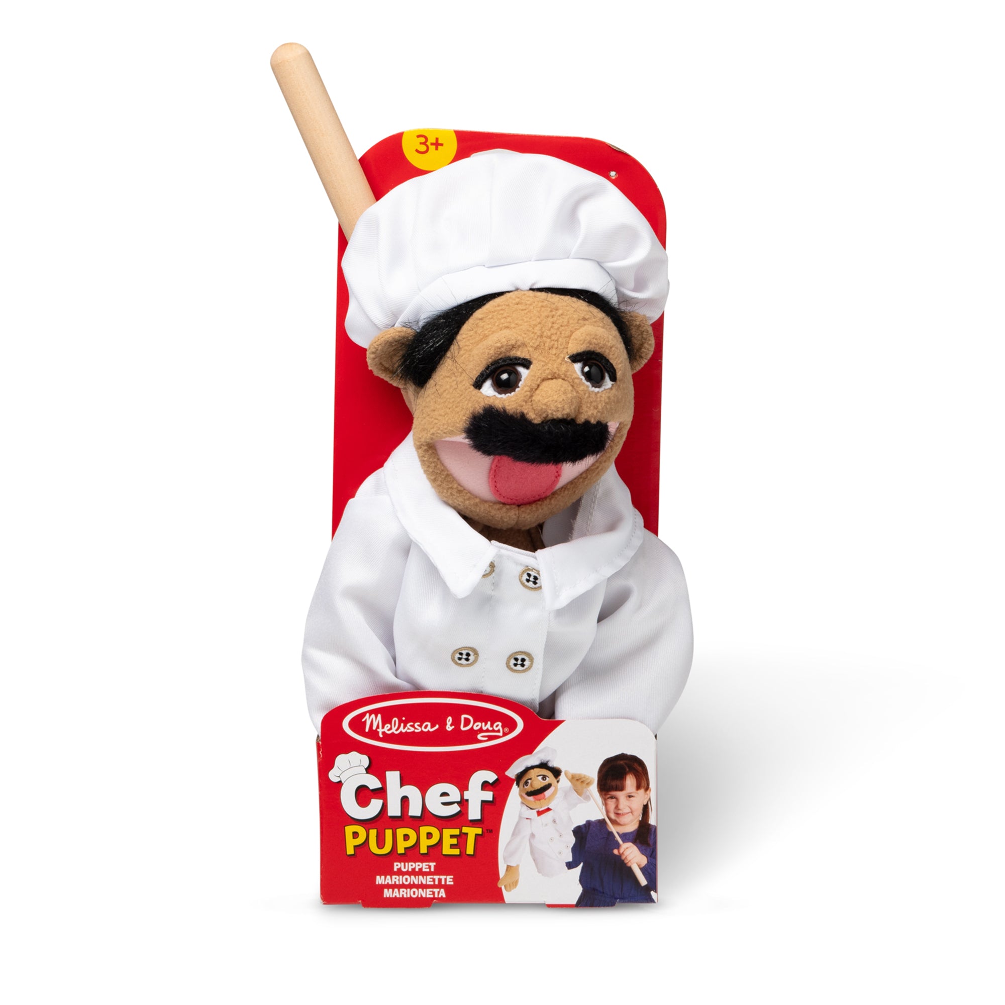 Melissa & Doug Chef Puppet ?C Al Dente - Image 3