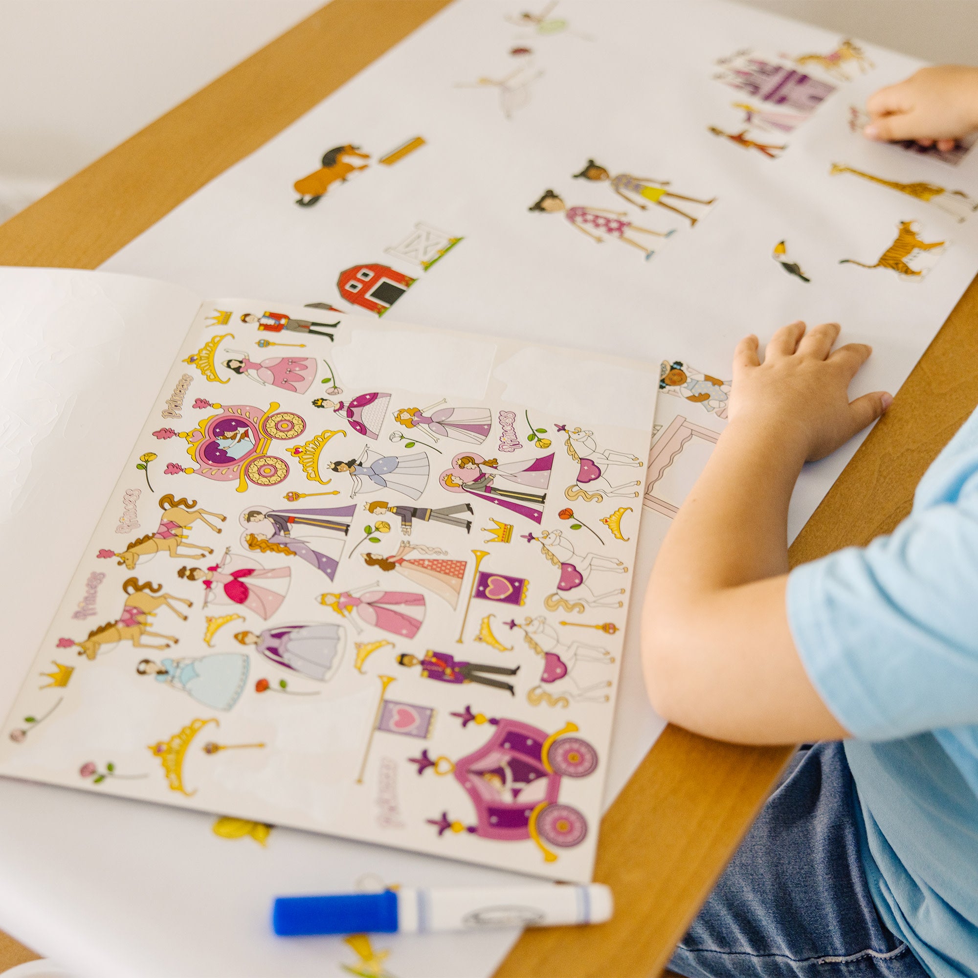 Melissa & Doug Sticker Collection - Princesses, Tea Party, Animals, and More - Image 2