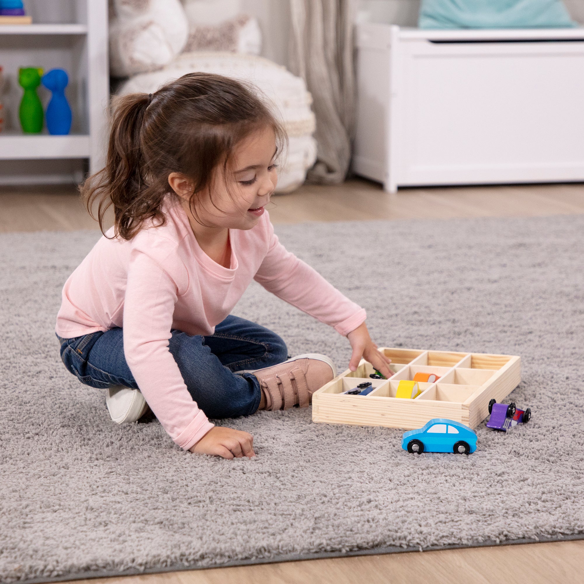 Melissa & Doug Wooden Vehicle Set - Image 6