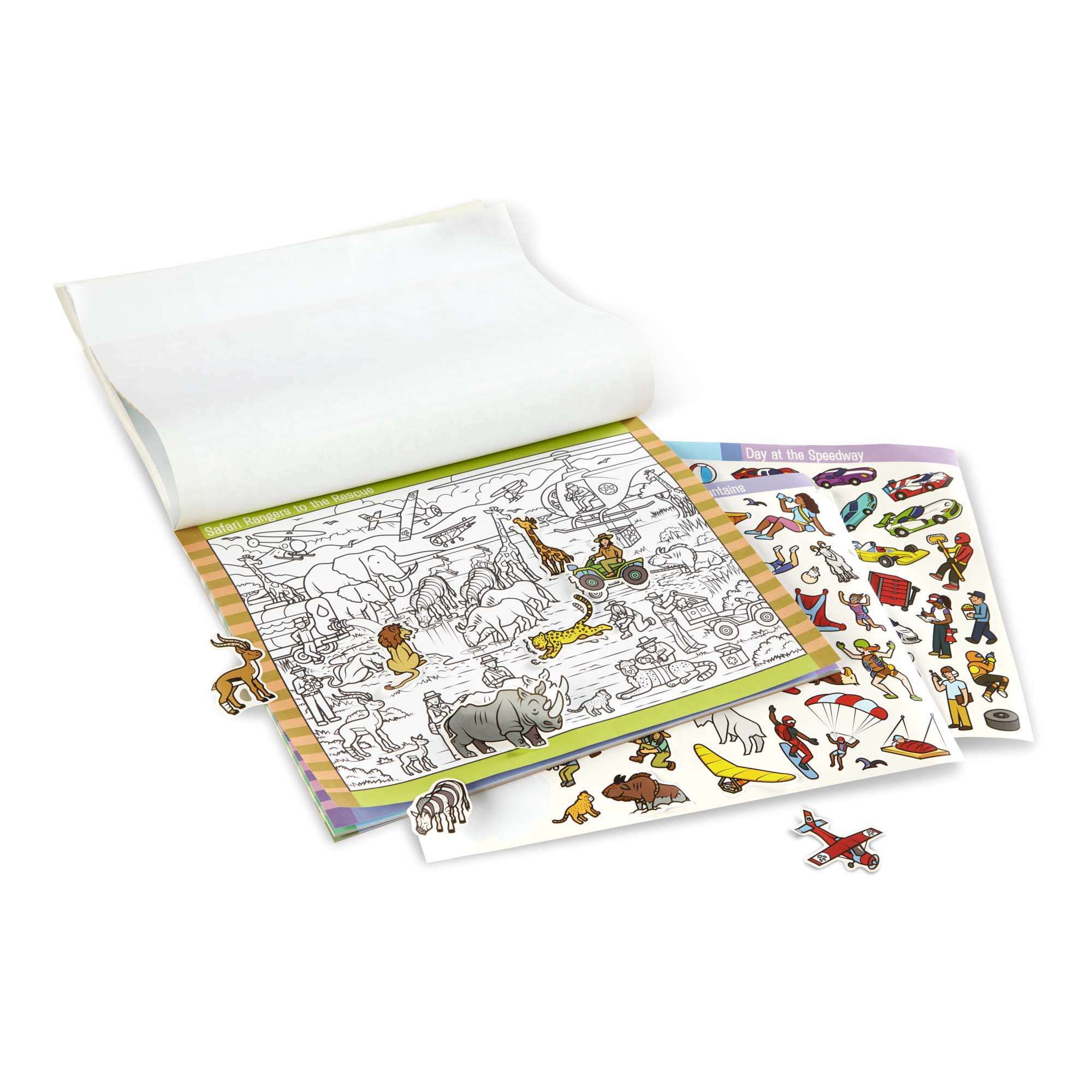 Melissa & Doug Seek & Find Sticker Pad ?C Adventure - Image 4