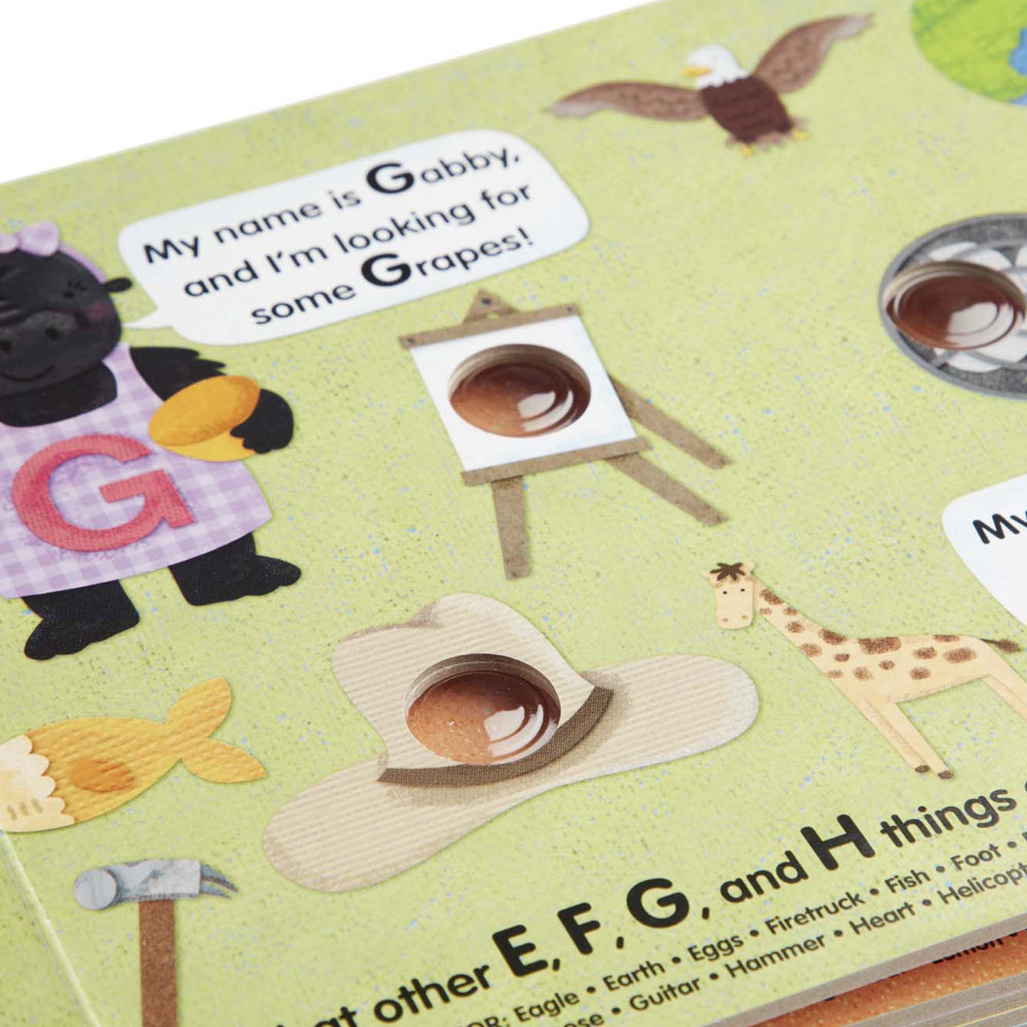 Melissa & Doug Poke-a-Dot: An Alphabet Eye Spy Board Book - Image 7