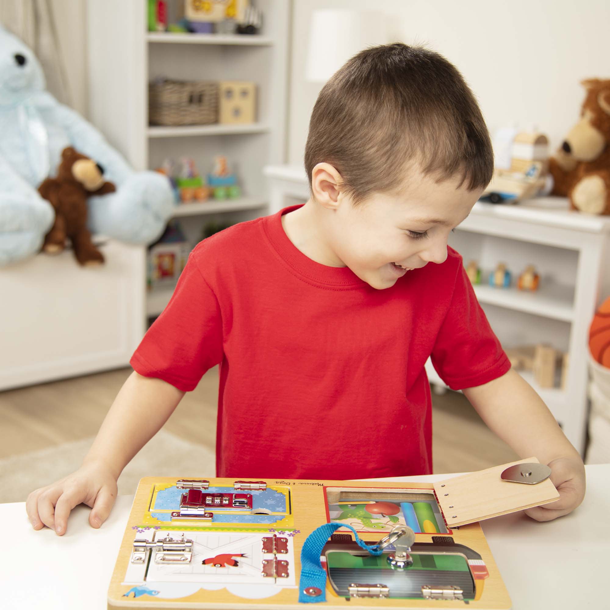 Melissa & Doug Locks & Latches Board - Image 6