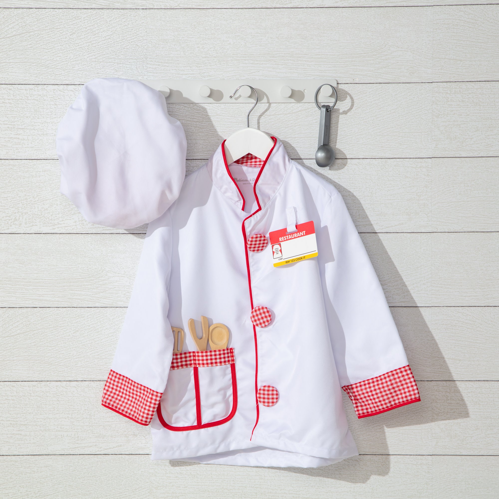 Melissa & Doug Chef Costume Role Play Set - Image 9