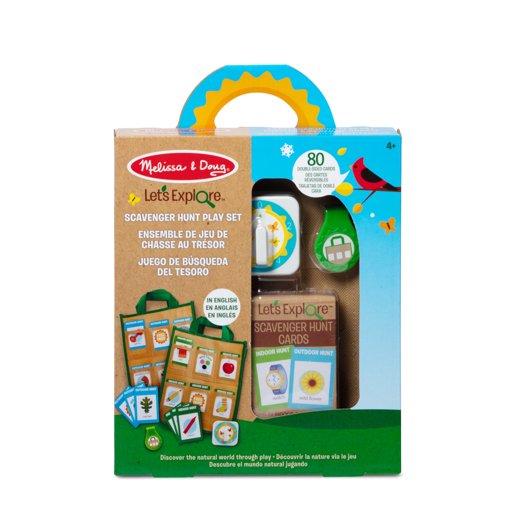 Melissa & Doug Let??s Explore Indoor/Outdoor Scavenger Hunt Play Set - Image 3