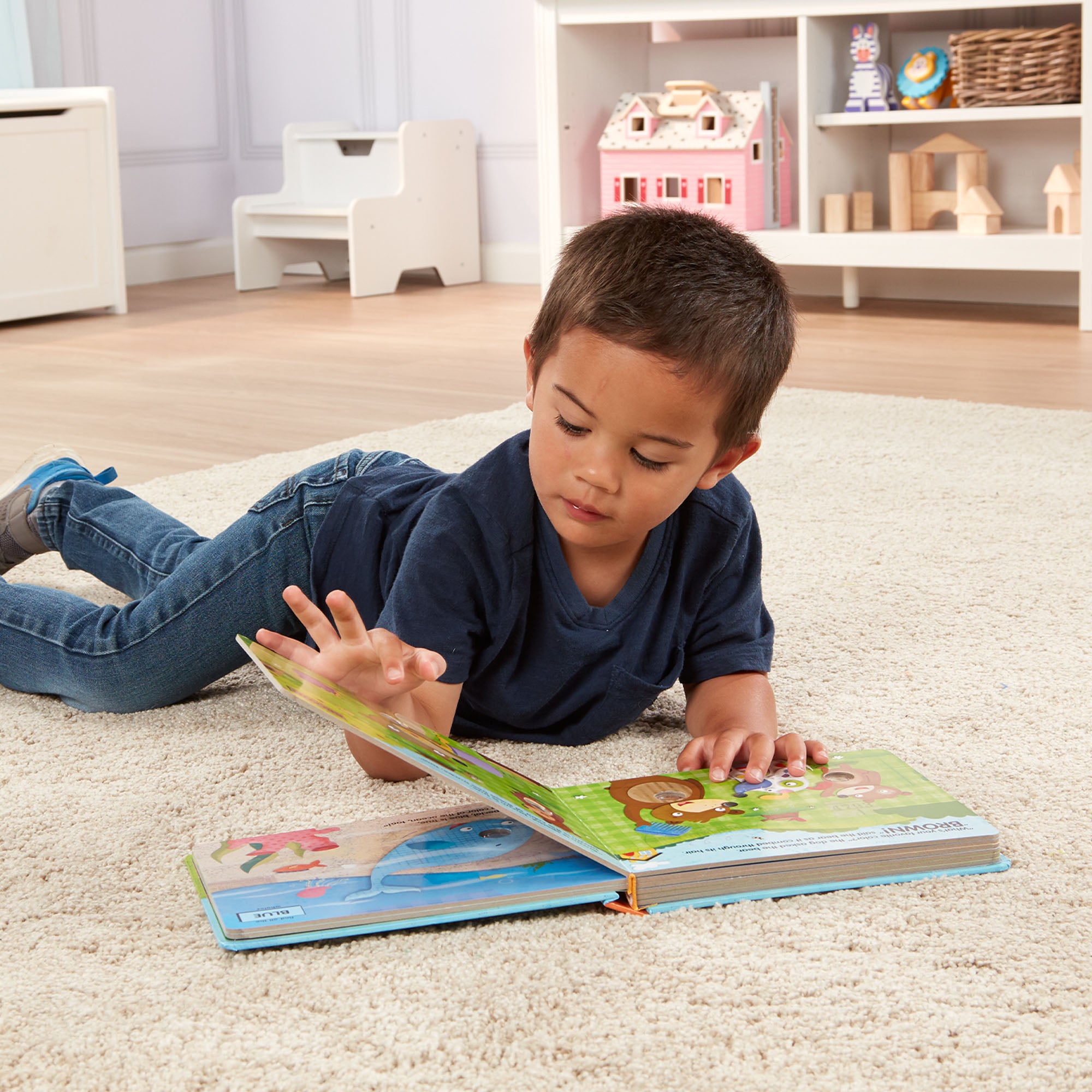 Melissa & Doug Poke-a-Dot: What??s Your Favorite Color? Board Book - Image 2