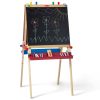 Melissa & Doug Deluxe Wooden Standing Art Easel