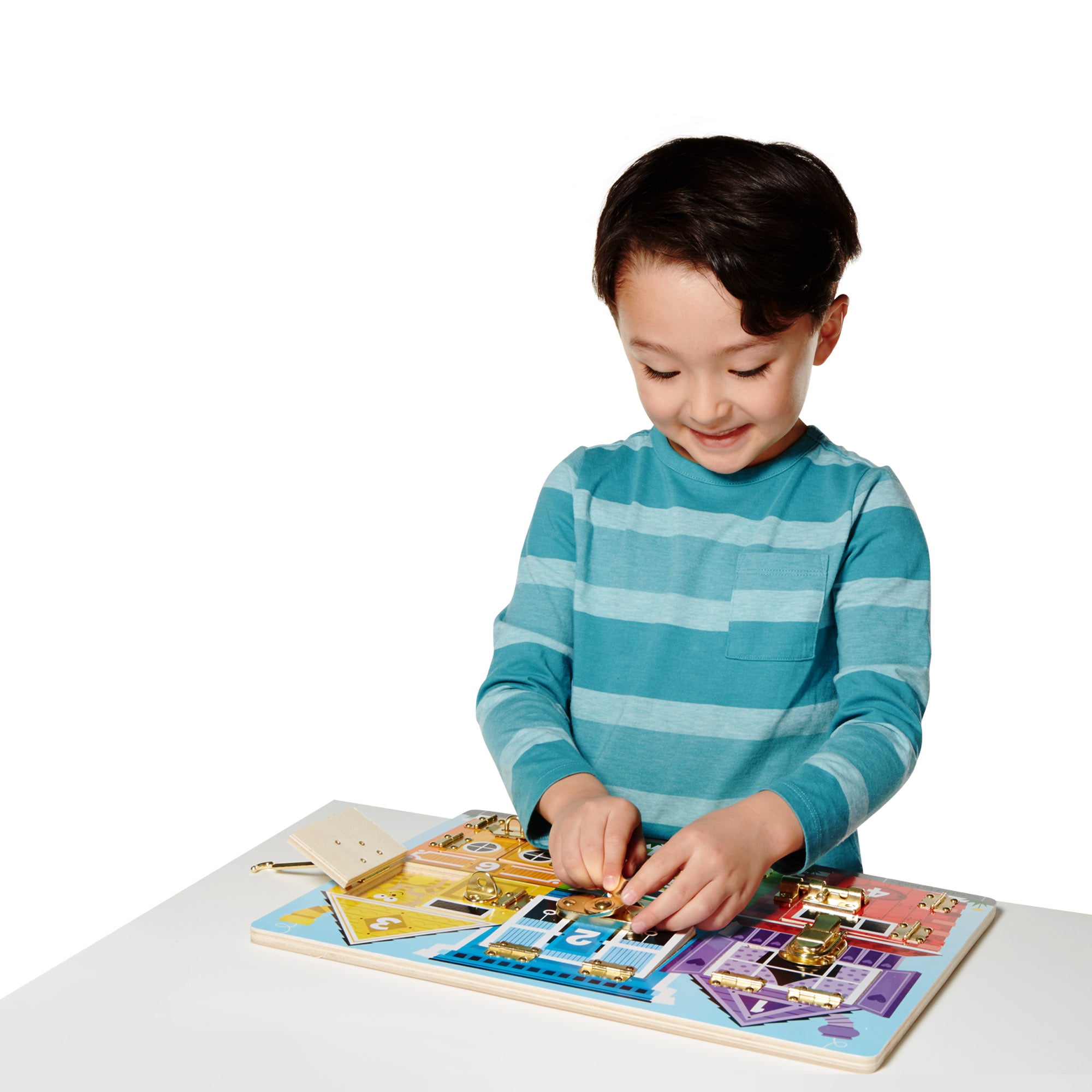 Melissa & Doug Wooden Latches Board - Image 8