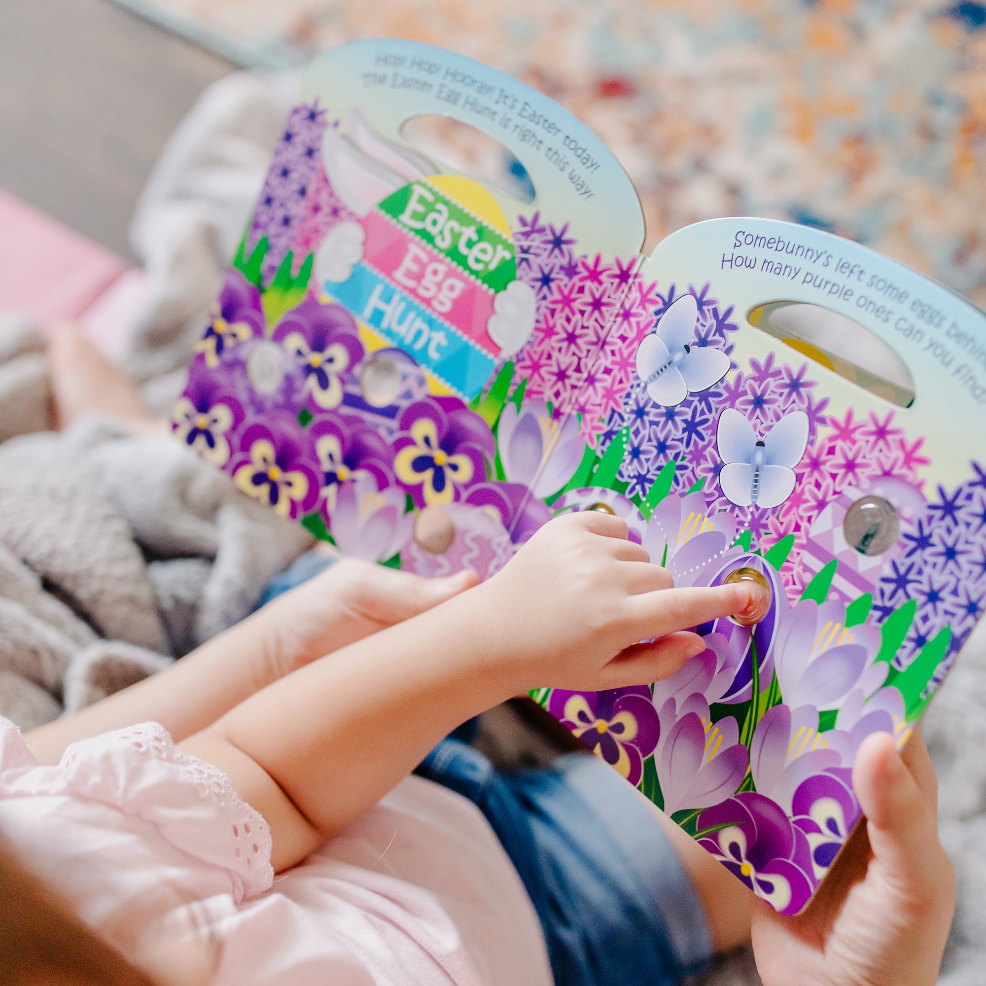 Melissa & Doug Poke-a-Dot: Easter Surprise Board Book - Image 7