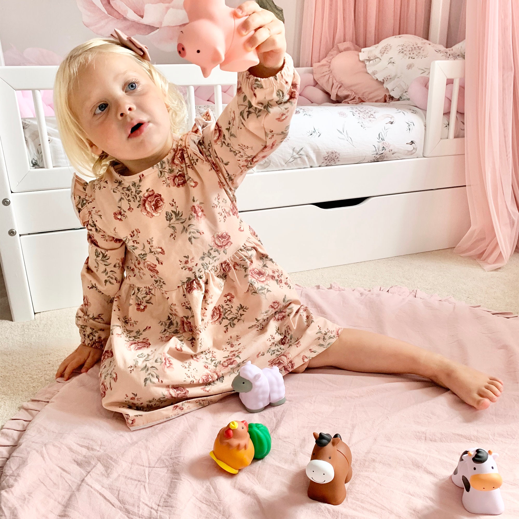 Melissa & Doug Pop Blocks Farm Animals - Image 6
