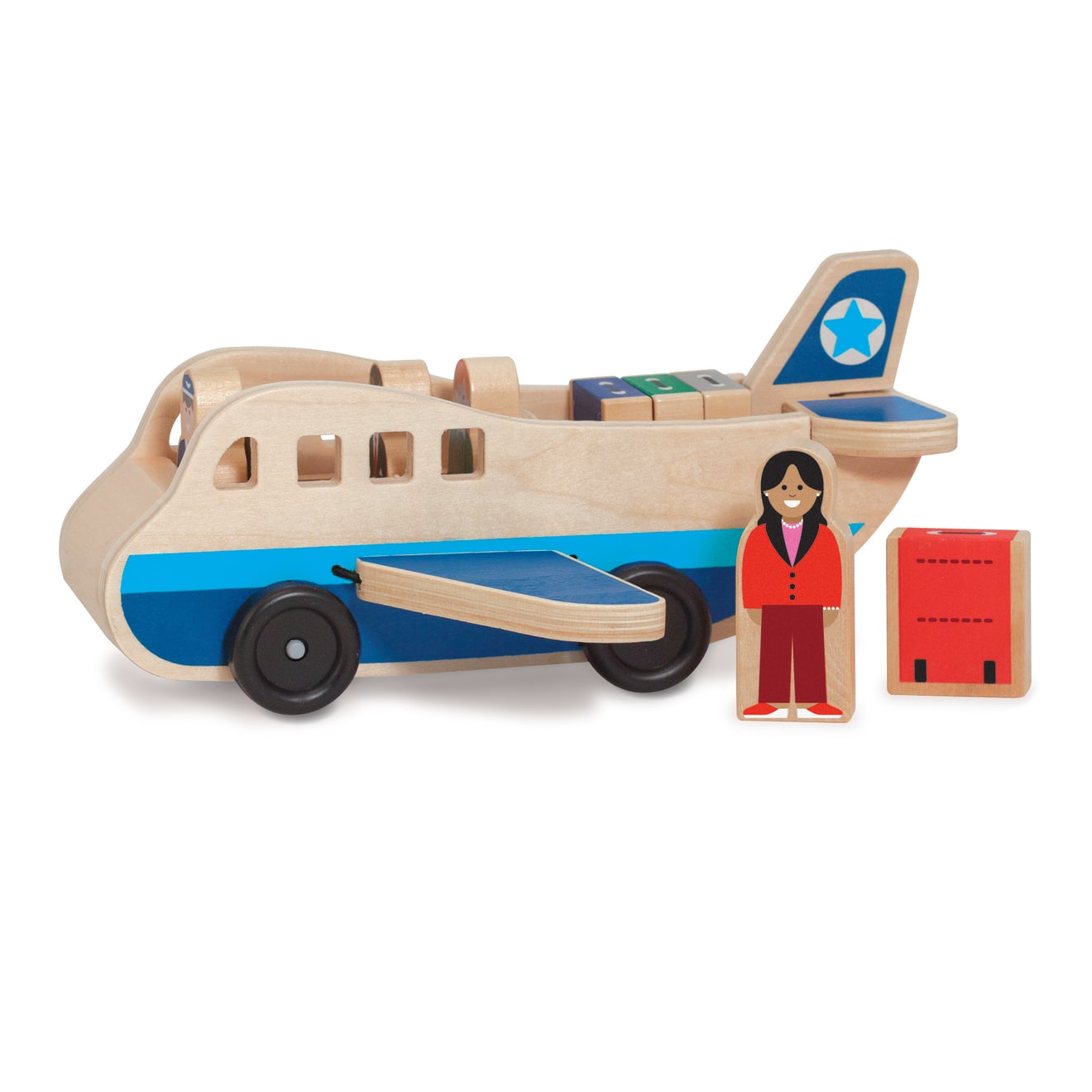 Melissa & Doug Wooden Airplane - Image 9