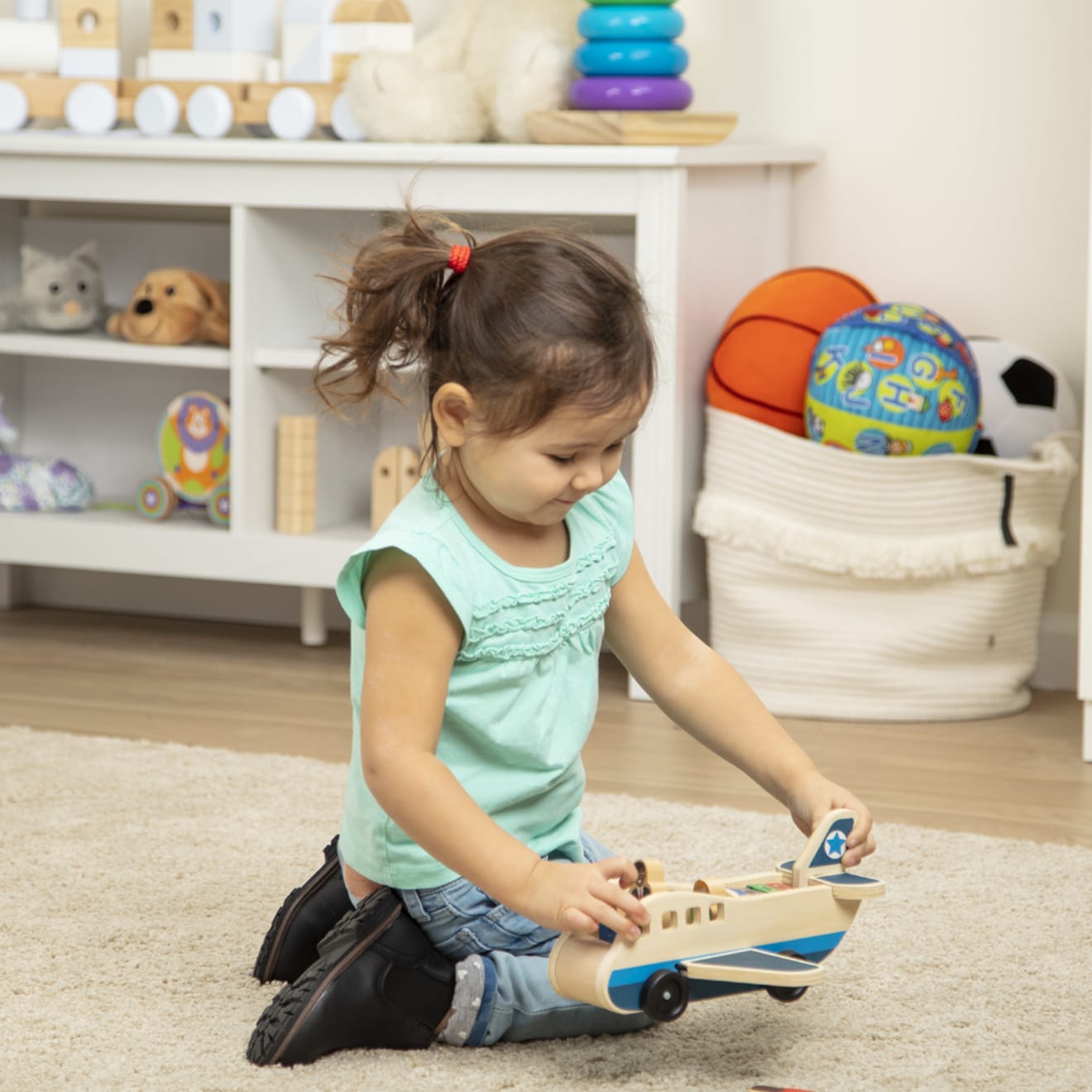 Melissa & Doug Wooden Airplane - Image 2