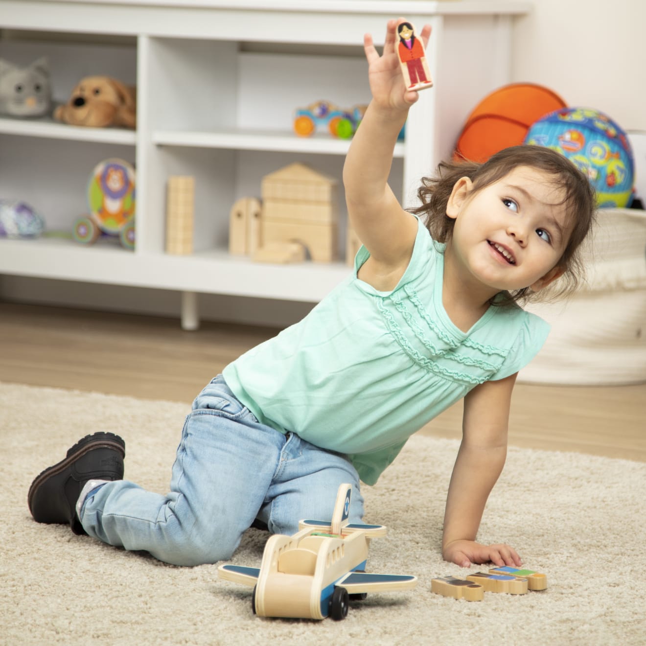 Melissa & Doug Wooden Airplane - Image 5