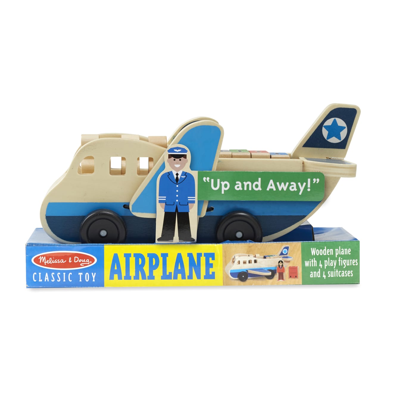 Melissa & Doug Wooden Airplane - Image 3