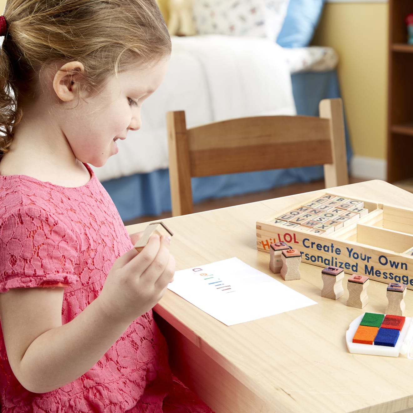 Melissa & Doug Alphabet Stamp Set - Image 9