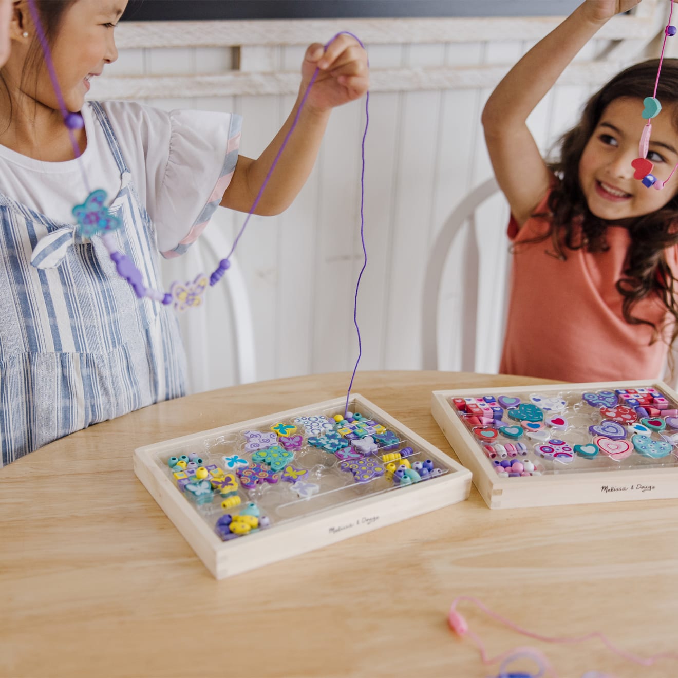 Melissa & Doug Sweet Hearts and Butterfly Friends Bead Set Bundle - Image 5