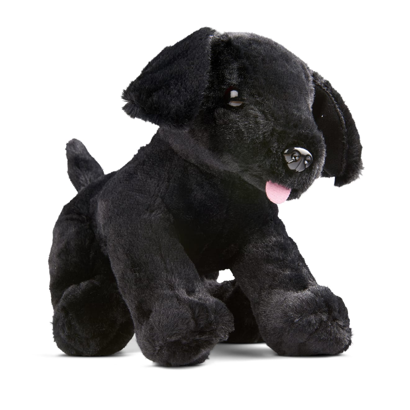 Melissa & Doug Benson Black Lab Puppy Dog Stuffed Animal - Image 4
