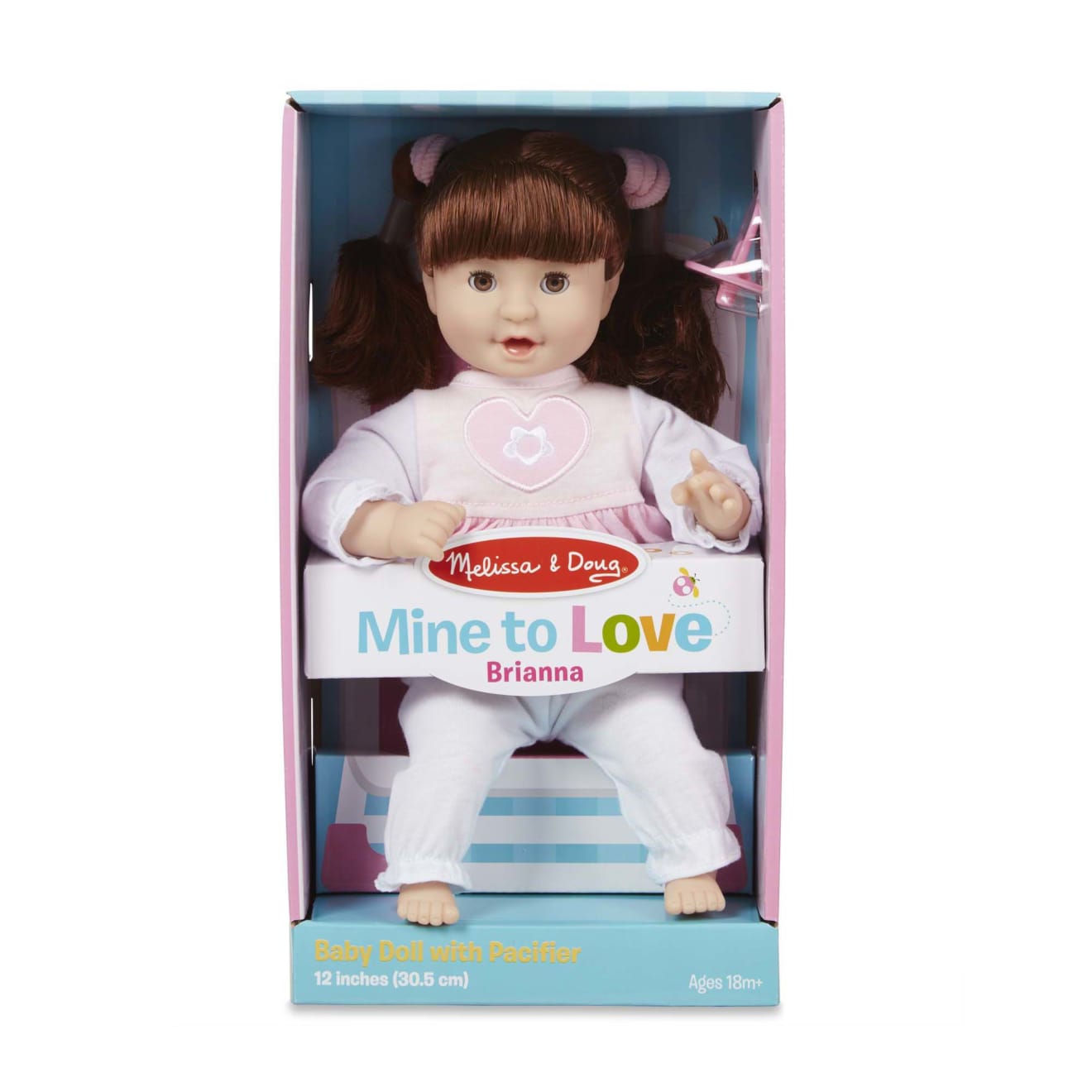 Melissa & Doug Mine to Love - Brianna 12" Doll - Image 3