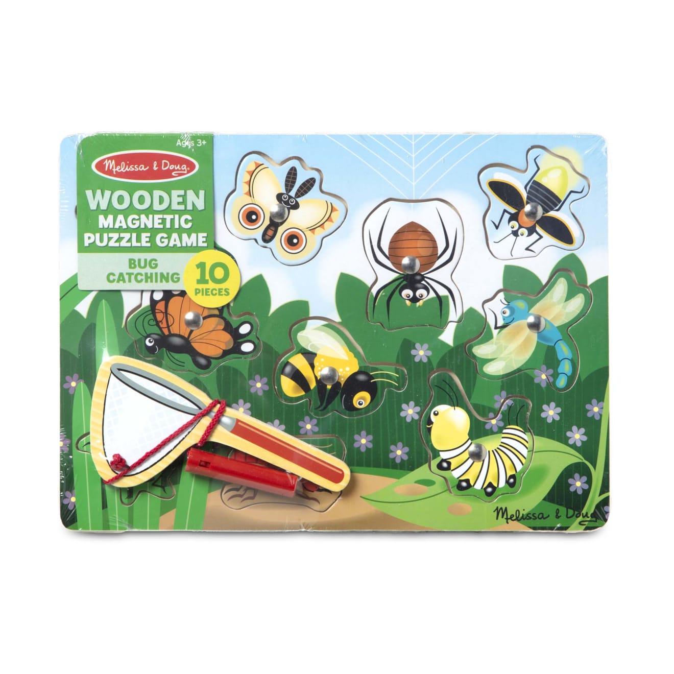 Melissa & Doug Bug-Catching Magnetic Puzzle Game - Image 3