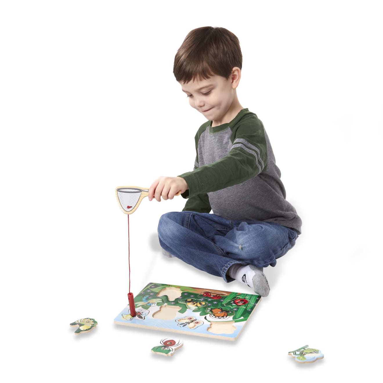 Melissa & Doug Bug-Catching Magnetic Puzzle Game - Image 8