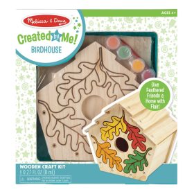 Melissa & Doug Created by Me! Birdhouse Wooden Craft Kit
