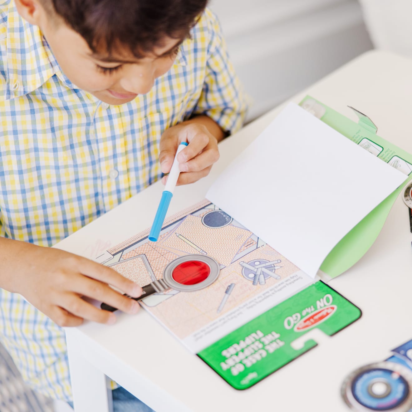 Melissa & Doug Secret Decoder Set - Case of the Slippery Flippers - Image 2