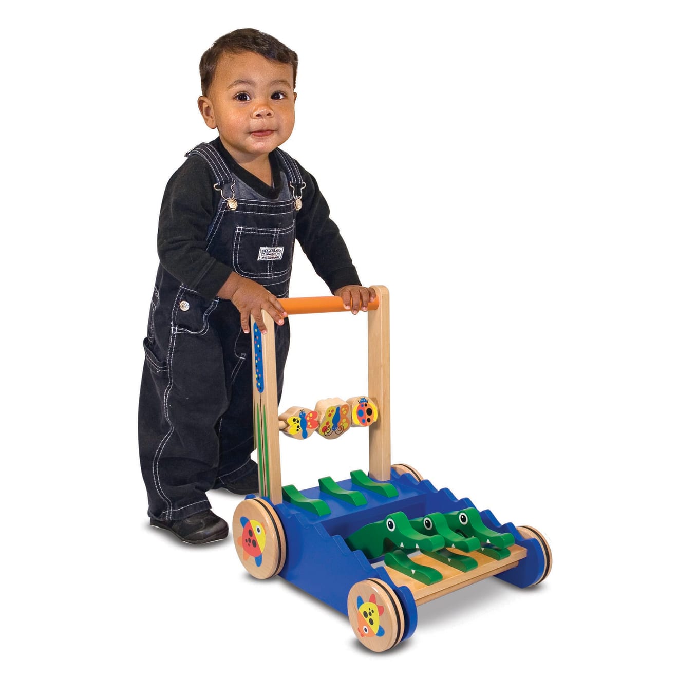 Melissa & Doug Chomp & Clack Alligator Push Toy - Image 8