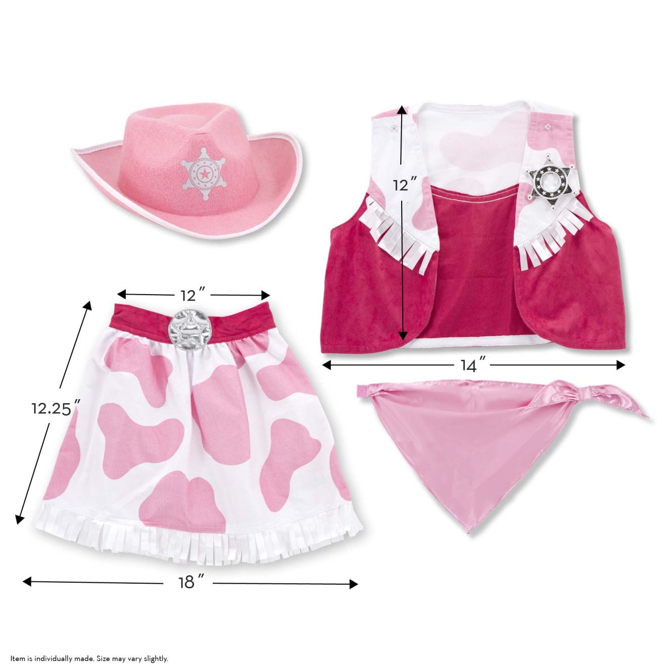 Melissa & Doug Cowgirl Role Play Costume Set - Image 5