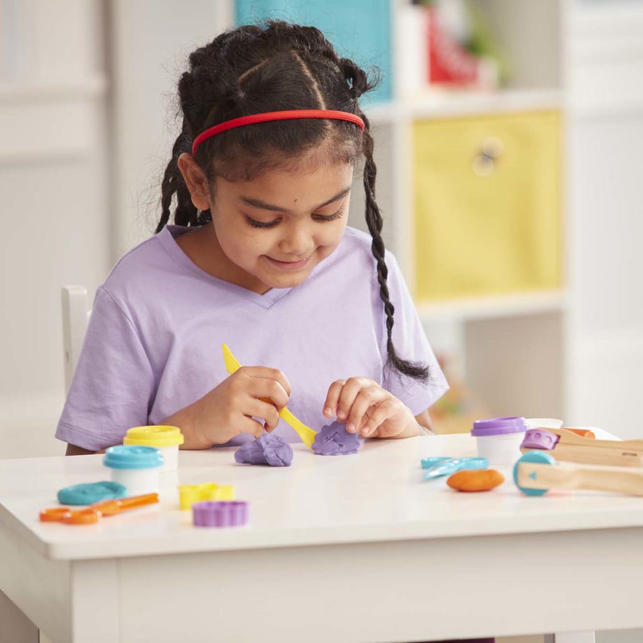 Melissa & Doug Created by Me! Cut, Sculpt & Roll Modeling Dough Kit - Image 2