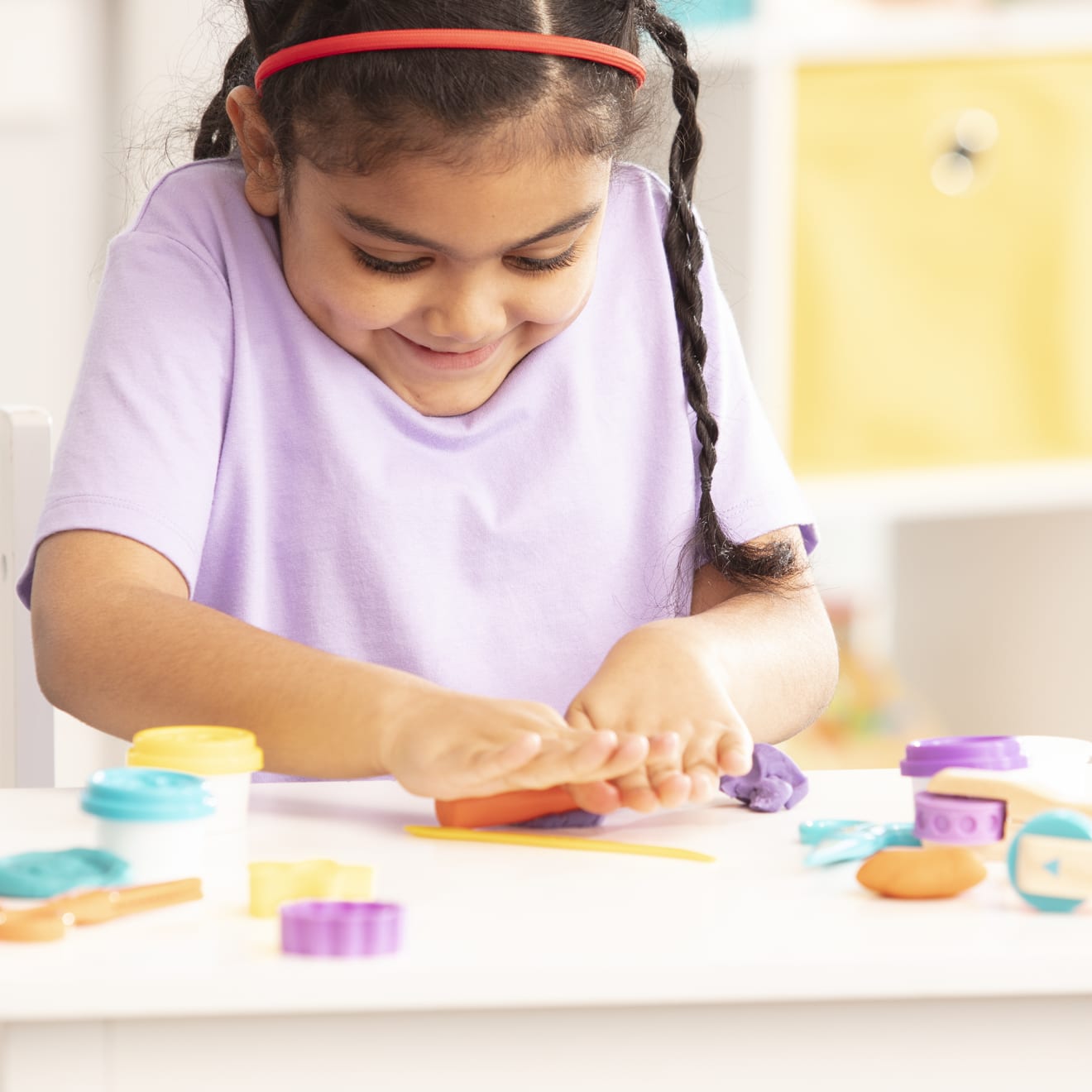 Melissa & Doug Created by Me! Cut, Sculpt & Roll Modeling Dough Kit - Image 5