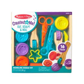 Melissa & Doug Created by Me! Cut, Sculpt & Roll Modeling Dough Kit
